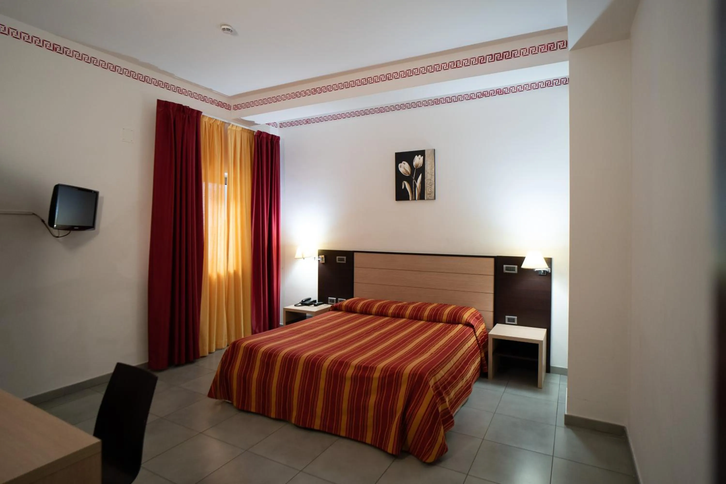 Bed in Hotel Insteia