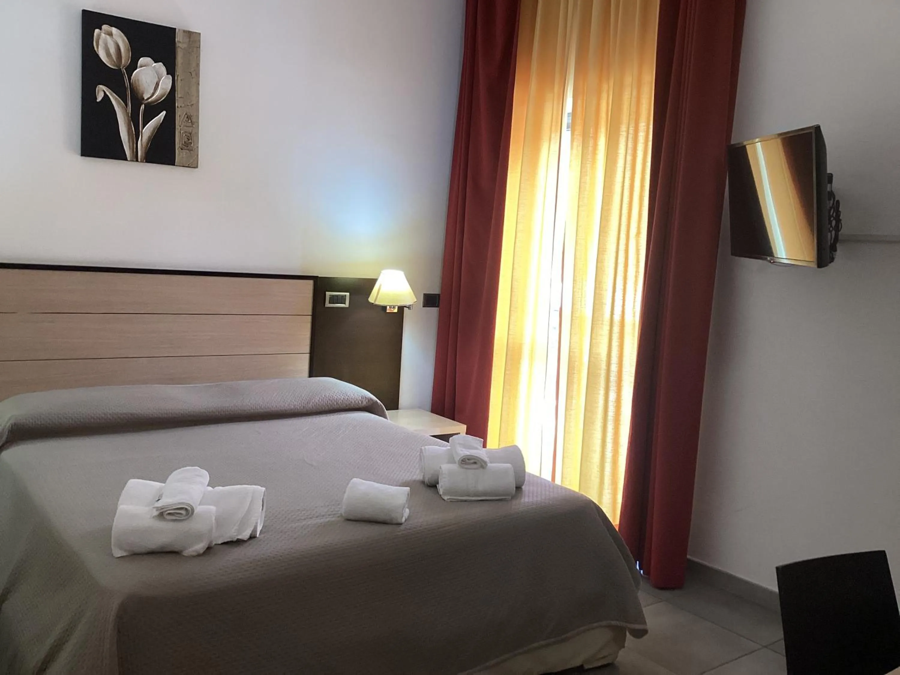 Bed in Hotel Insteia