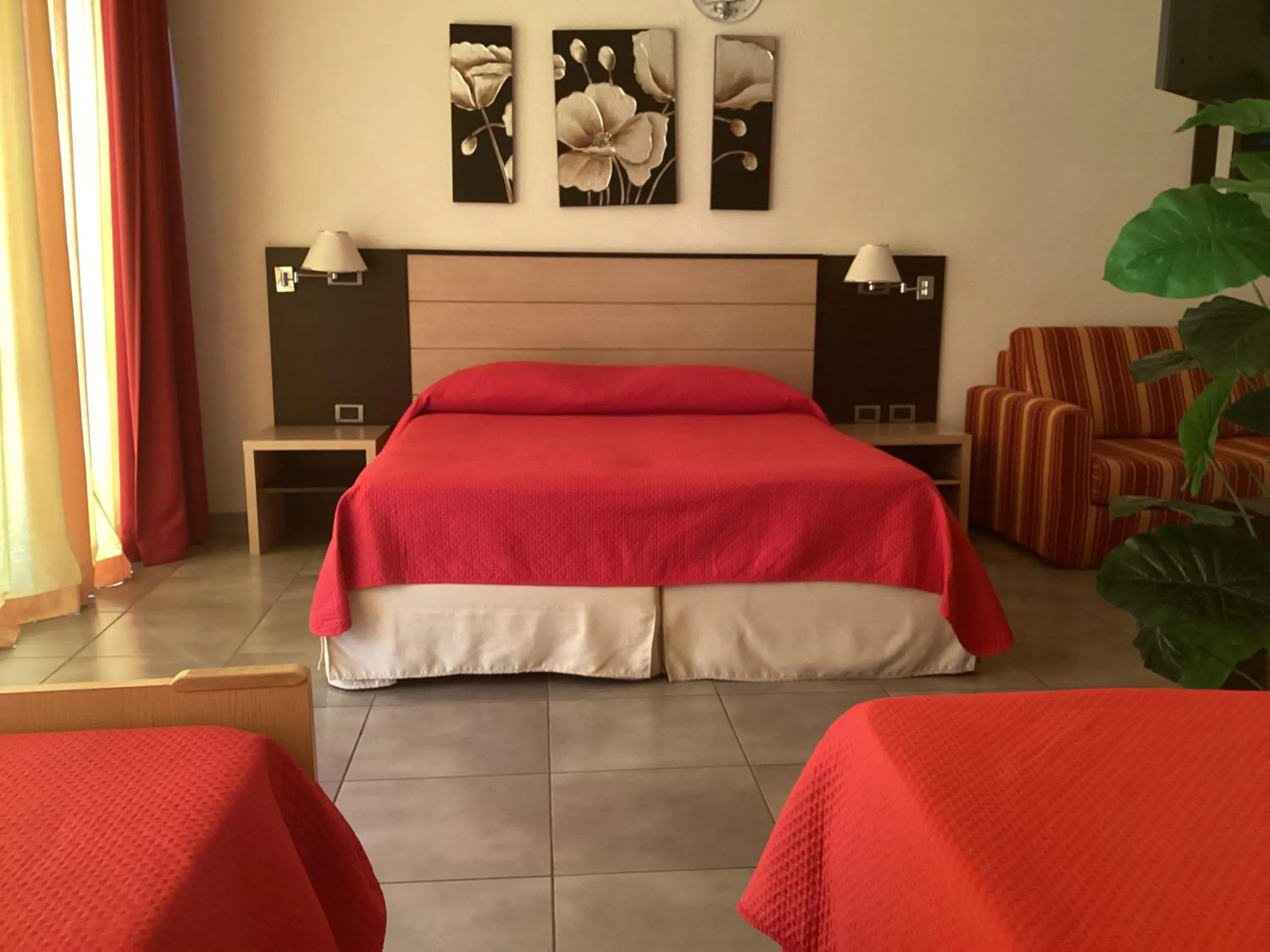 Bed in Hotel Insteia