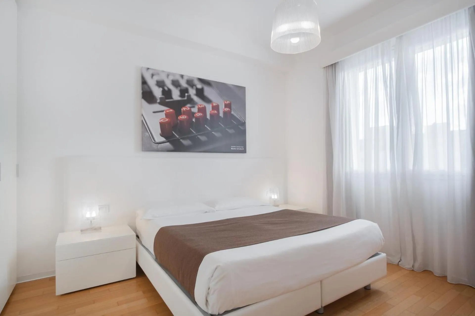 Bedroom, Bed in Felix Hotels - Residence Hotel Grandi Magazzini