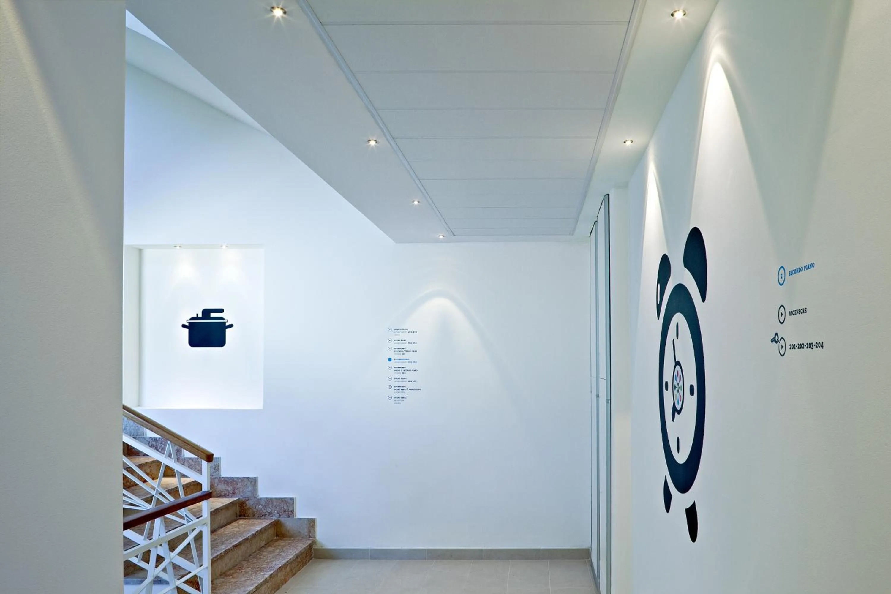 Decorative detail in Felix Hotels - Residence Hotel Grandi Magazzini