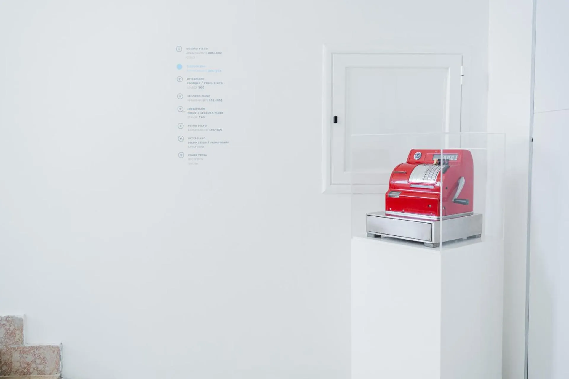 Decorative detail in Felix Hotels - Residence Hotel Grandi Magazzini