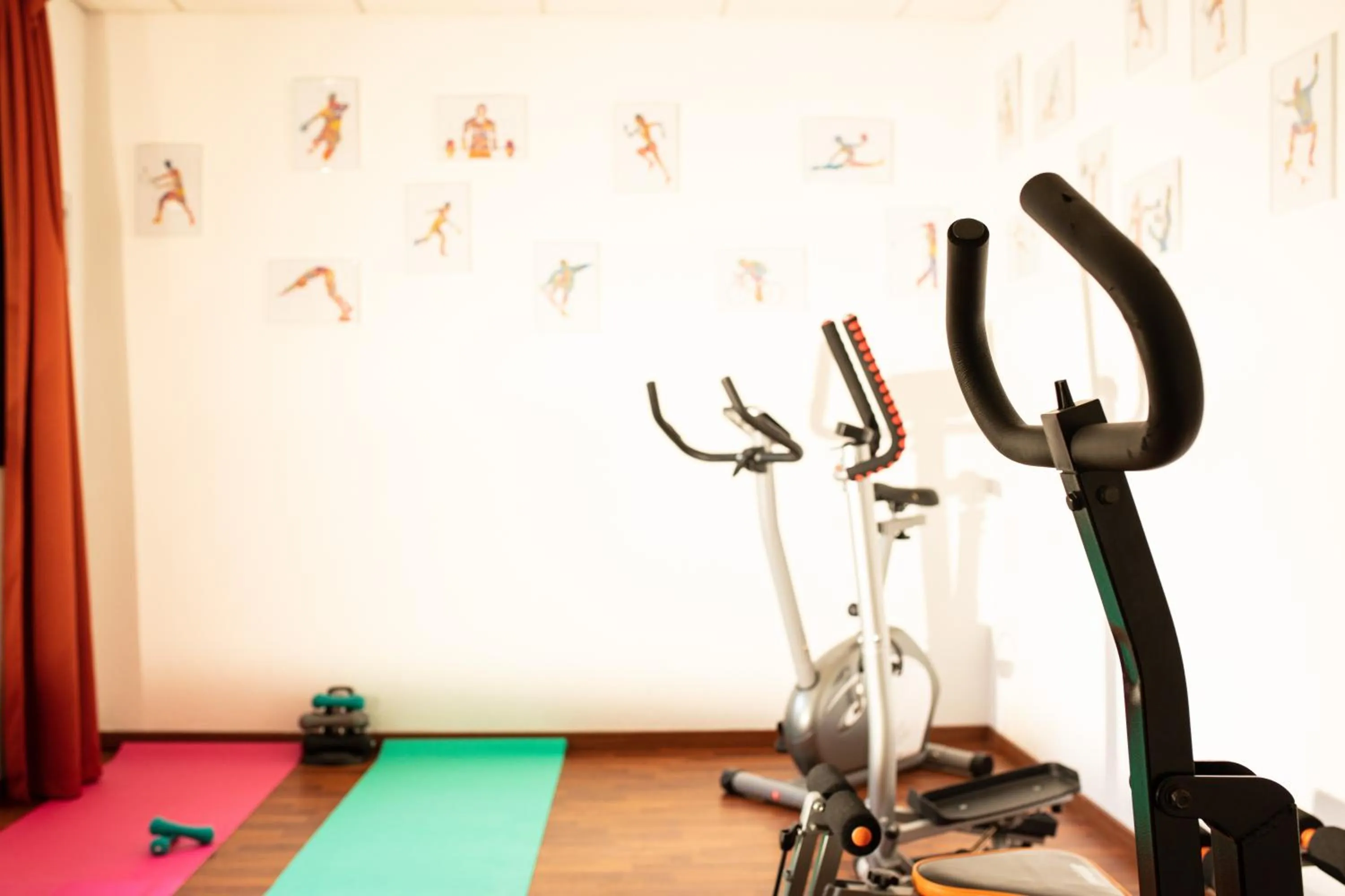 Fitness centre/facilities in Hôtel Hélianthe