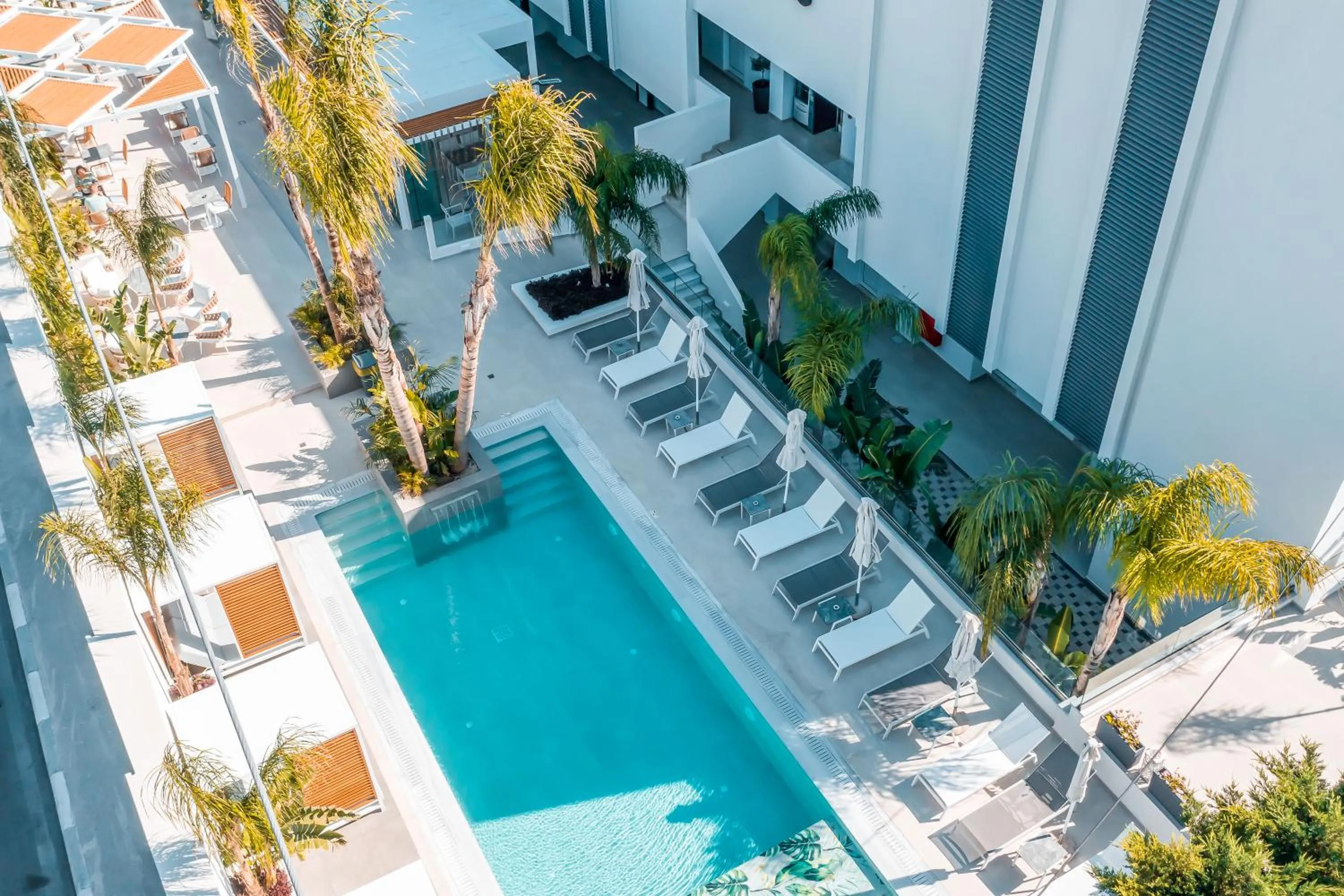 Swimming pool in CasaStavris - Aparts & Pool Suites