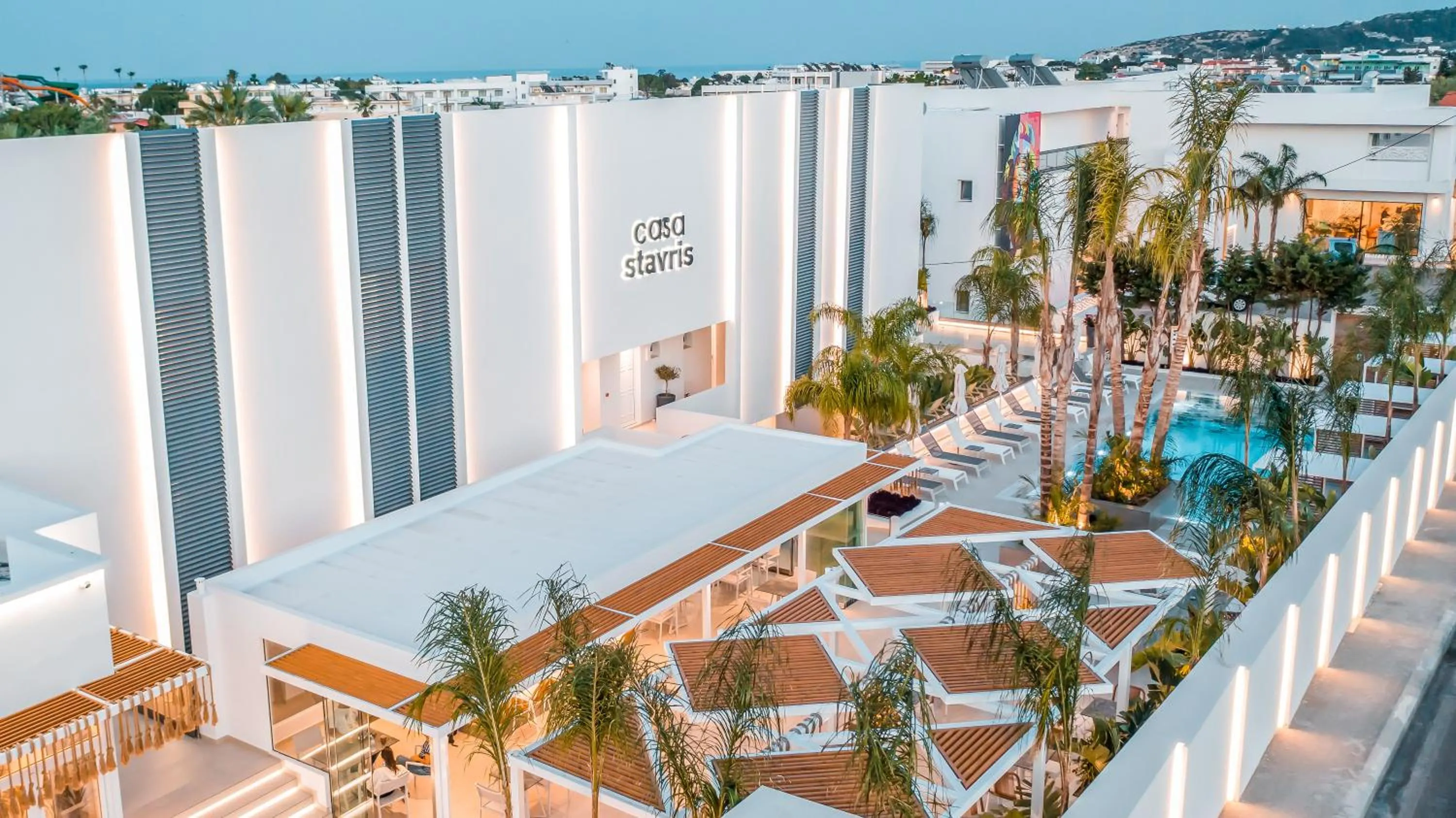 Property building in CasaStavris - Aparts & Pool Suites