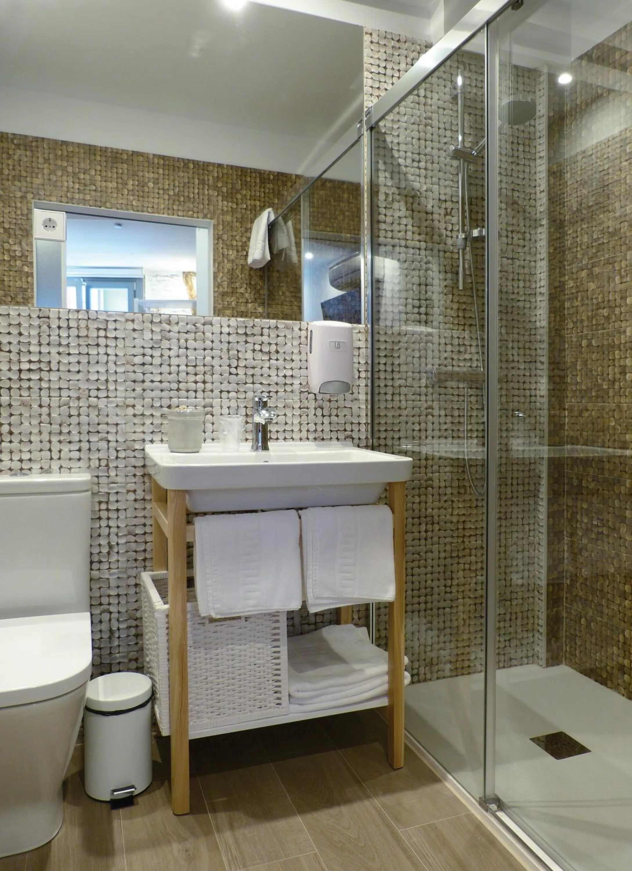 Bathroom in Pensión Lo Bilbao