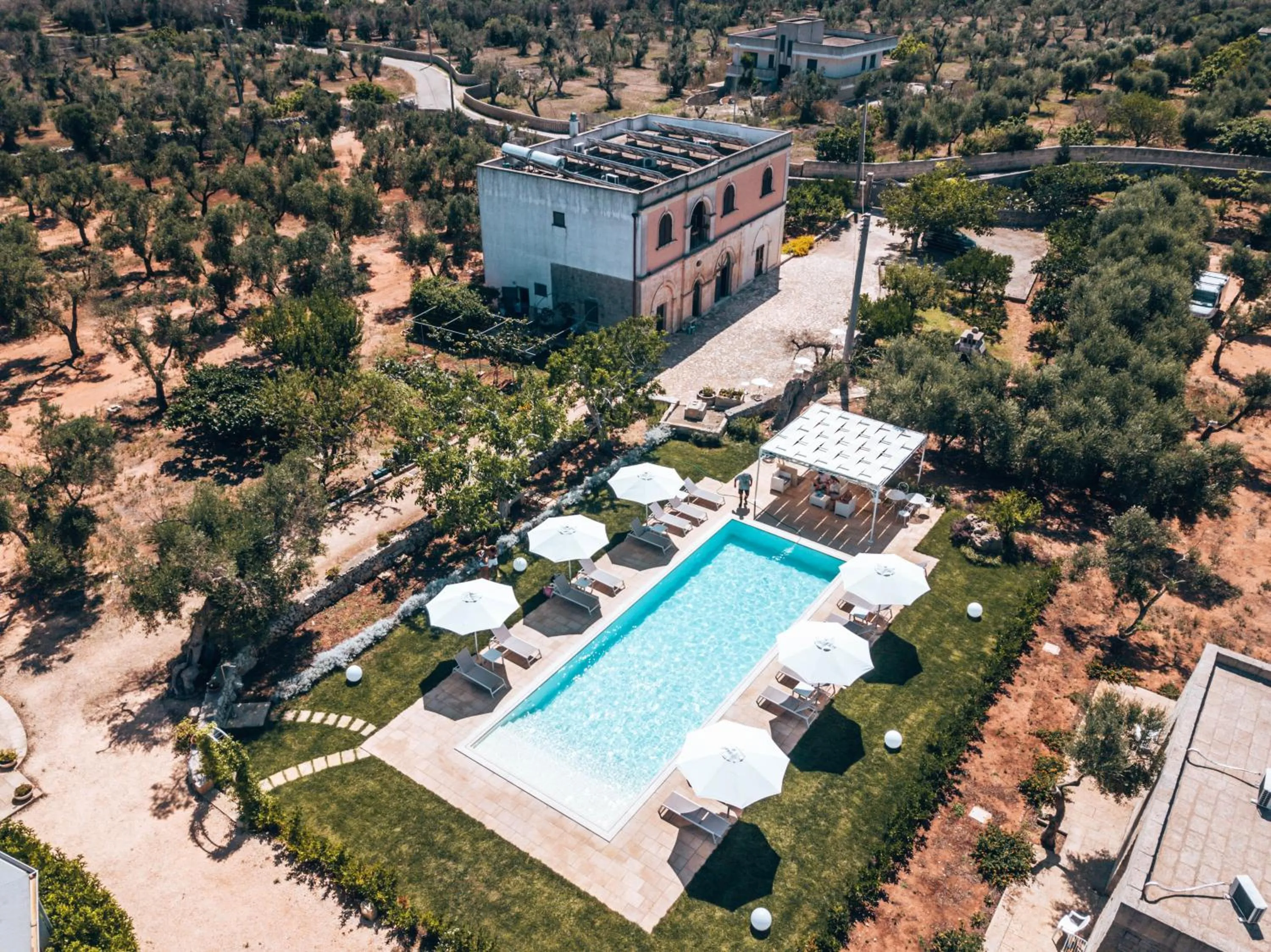 Bird's eye view in Tenuta Pigliano Hotel
