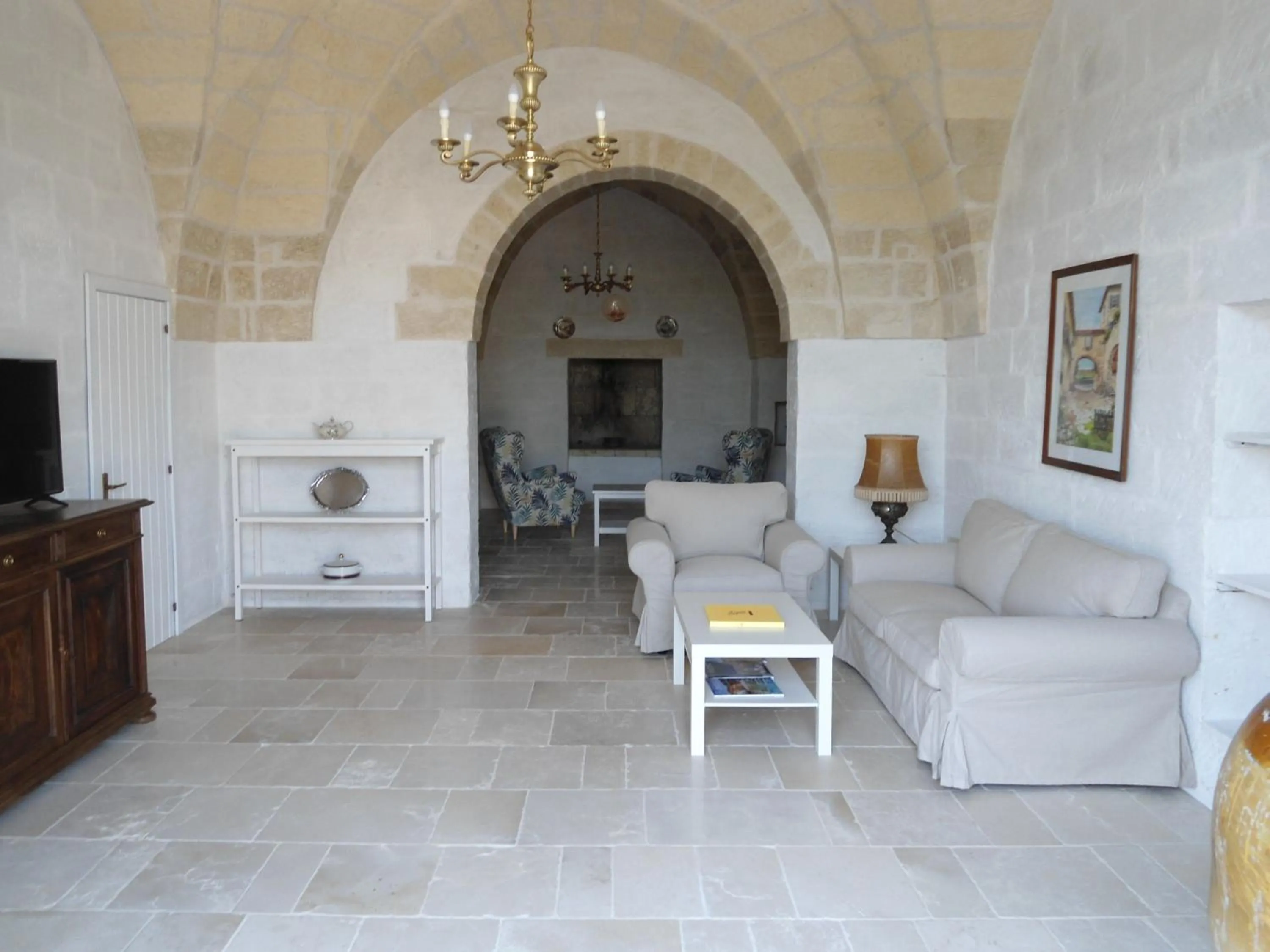 Lobby or reception in Tenuta Pigliano Hotel