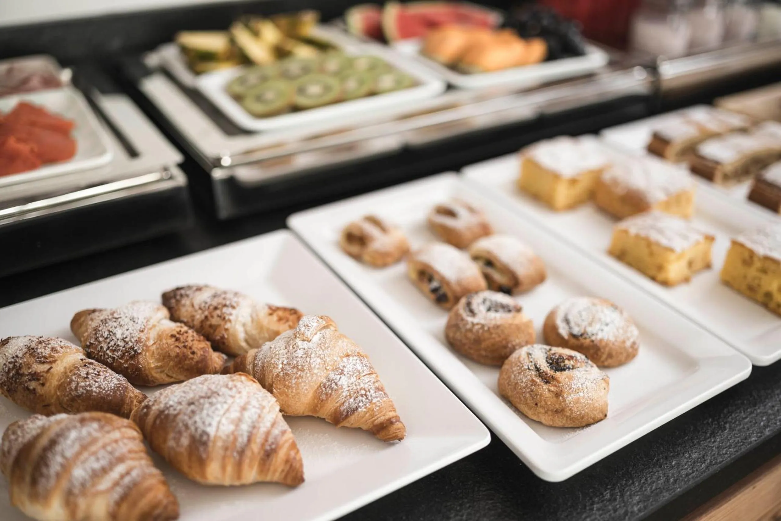 Buffet breakfast in Christophorus Mountain Residence