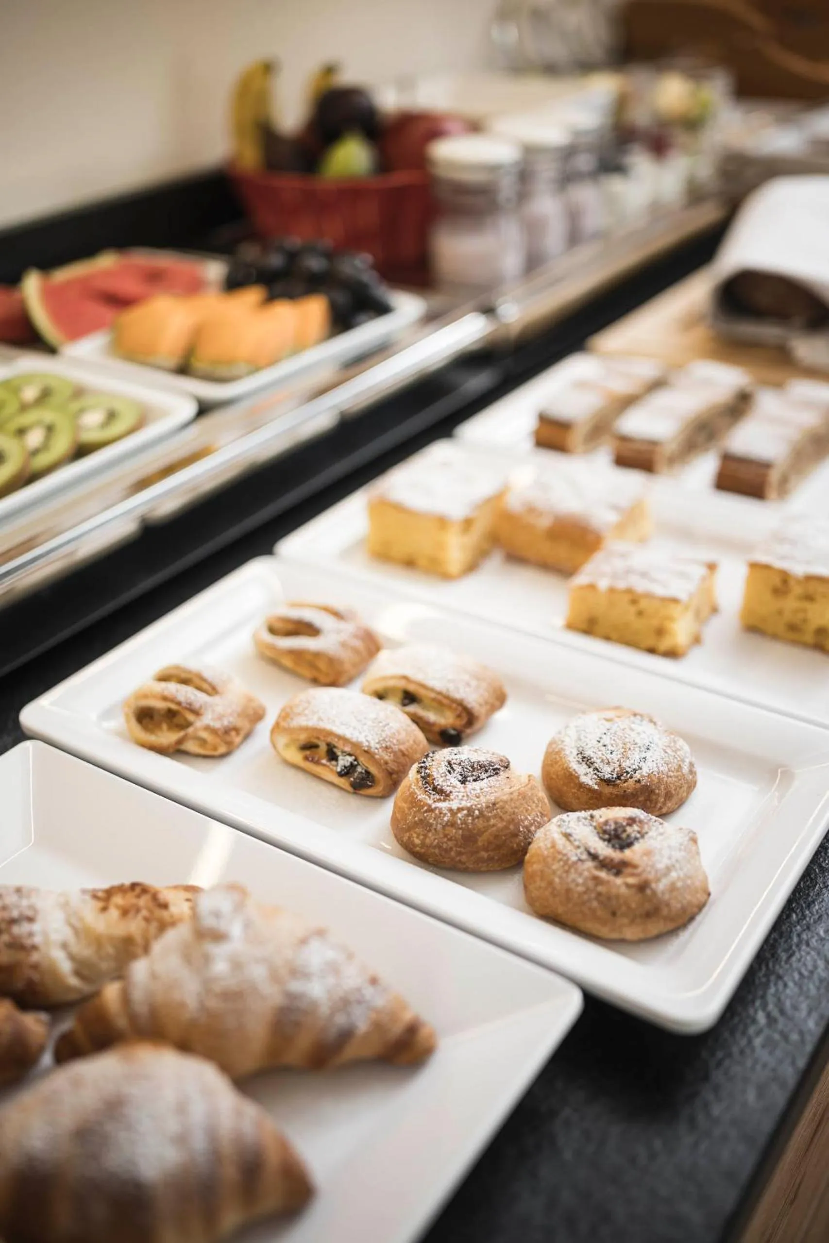 Buffet breakfast in Christophorus Mountain Residence