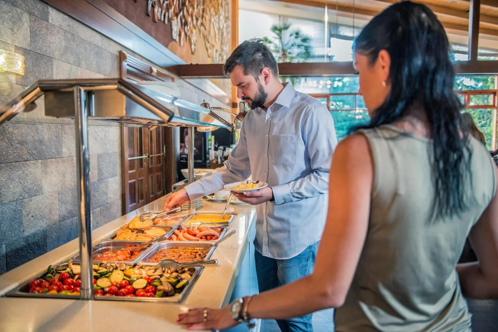 Restaurant/places to eat in Hotel Patria