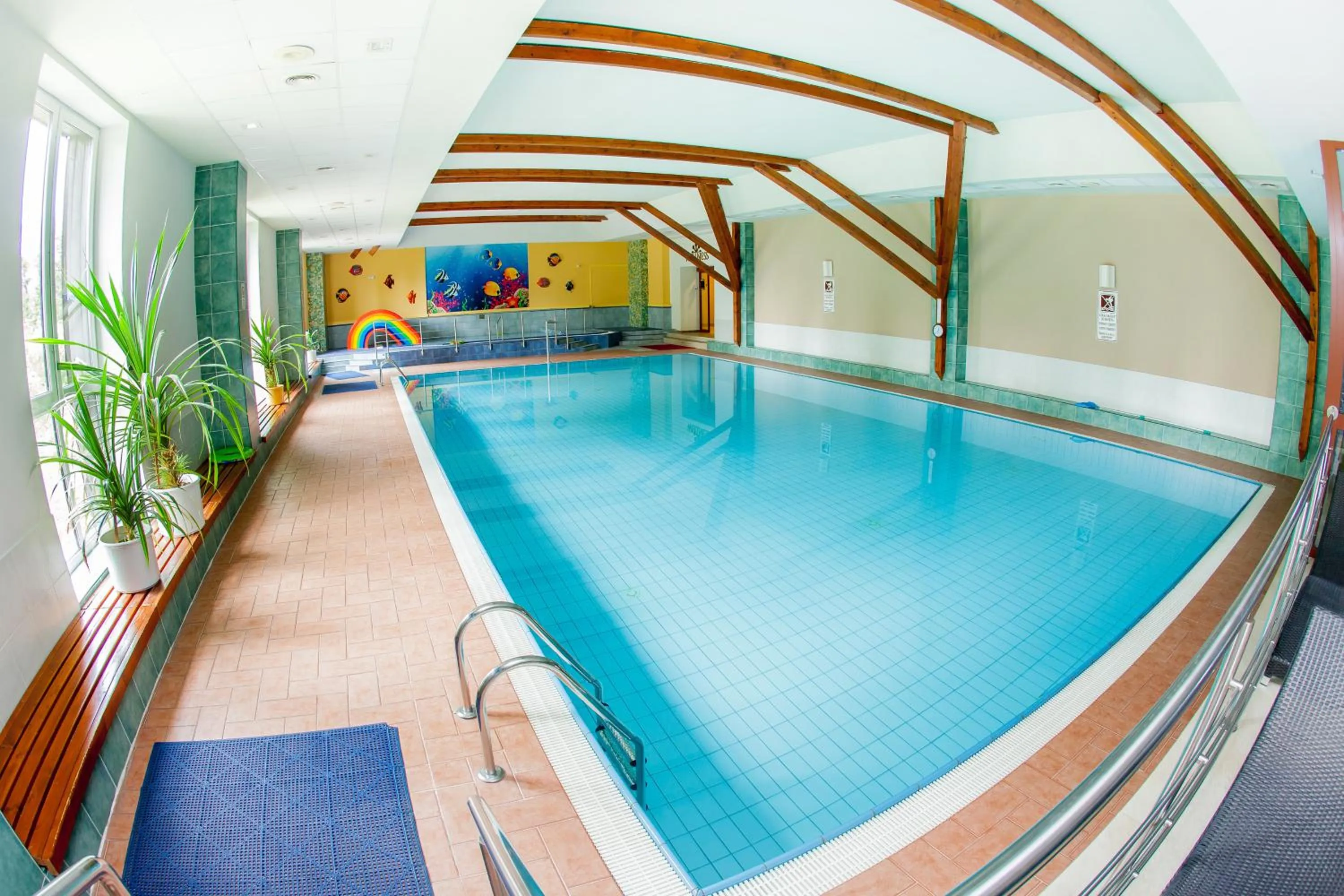 Swimming pool in Hotel Patria