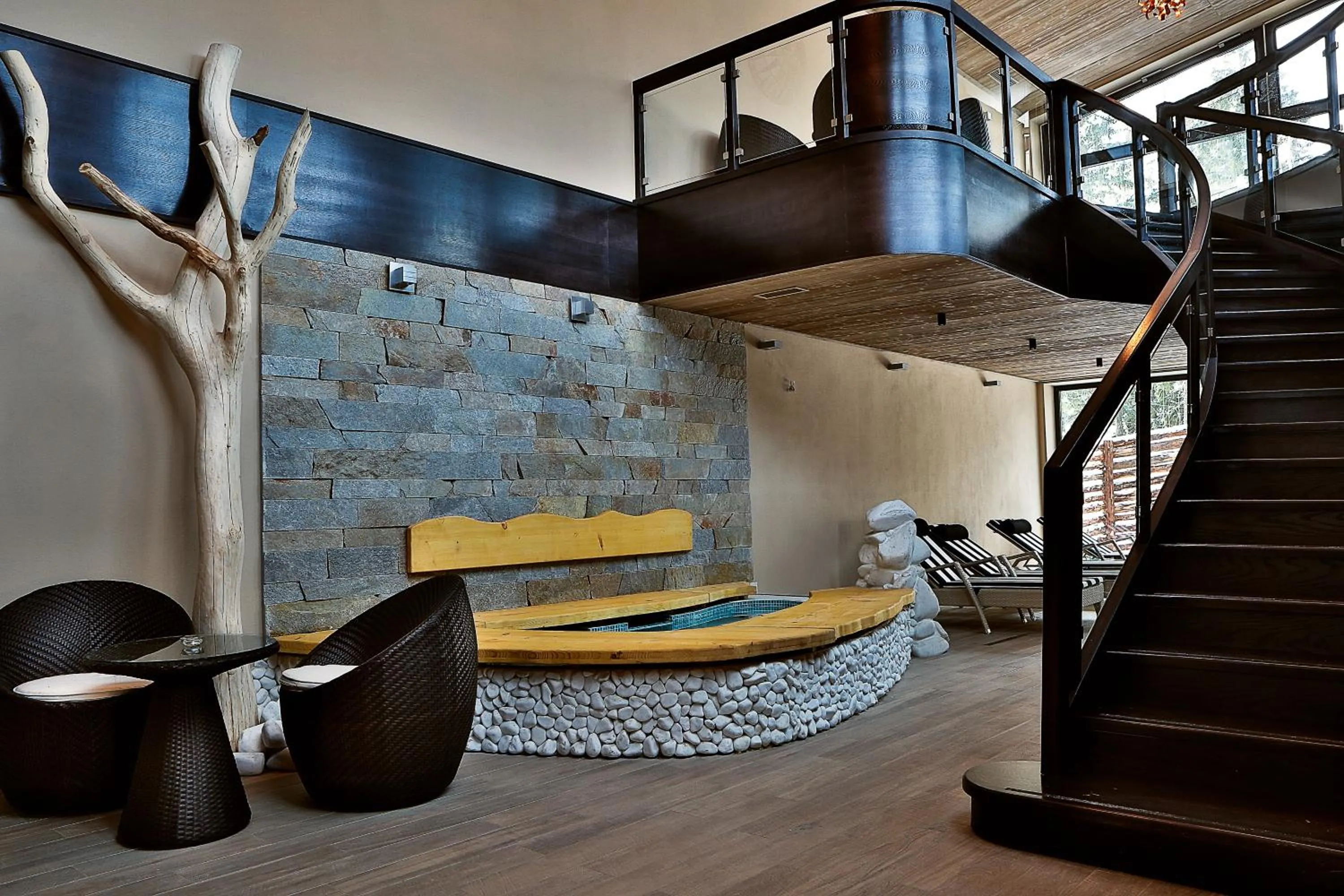 Lobby or reception in Hotel Patria