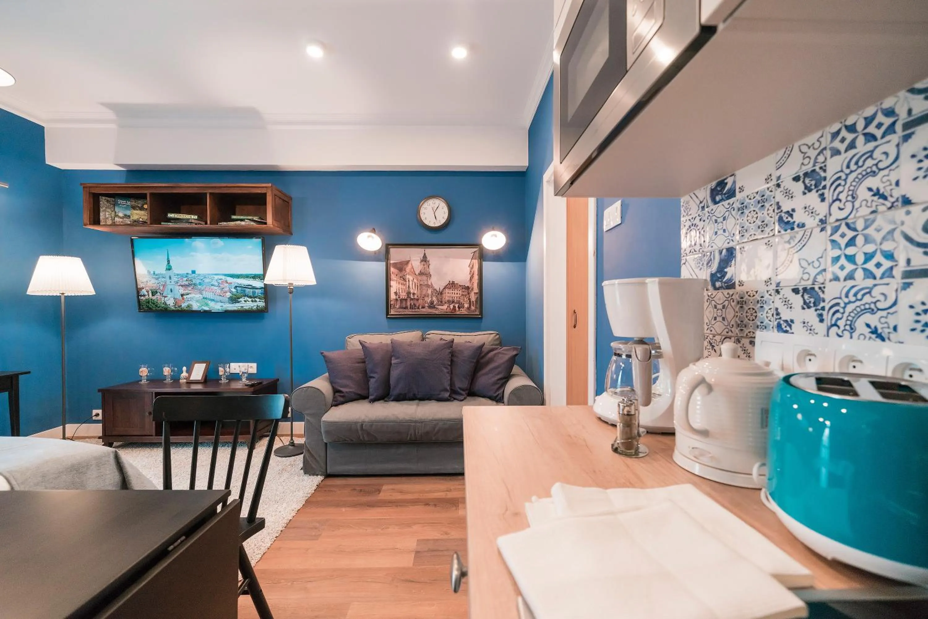 Kitchen or kitchenette in Revelton Studios Františkovy Lázně