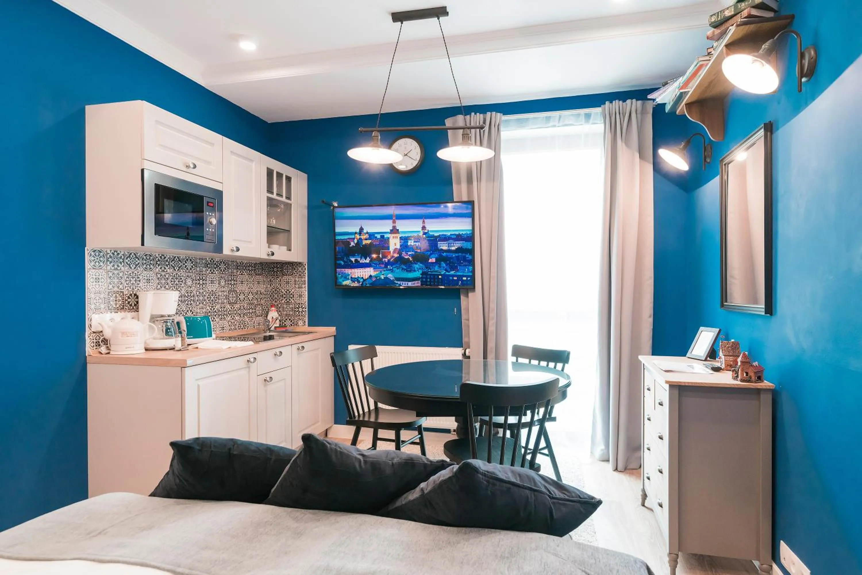 Photo of the whole room in Revelton Studios Františkovy Lázně