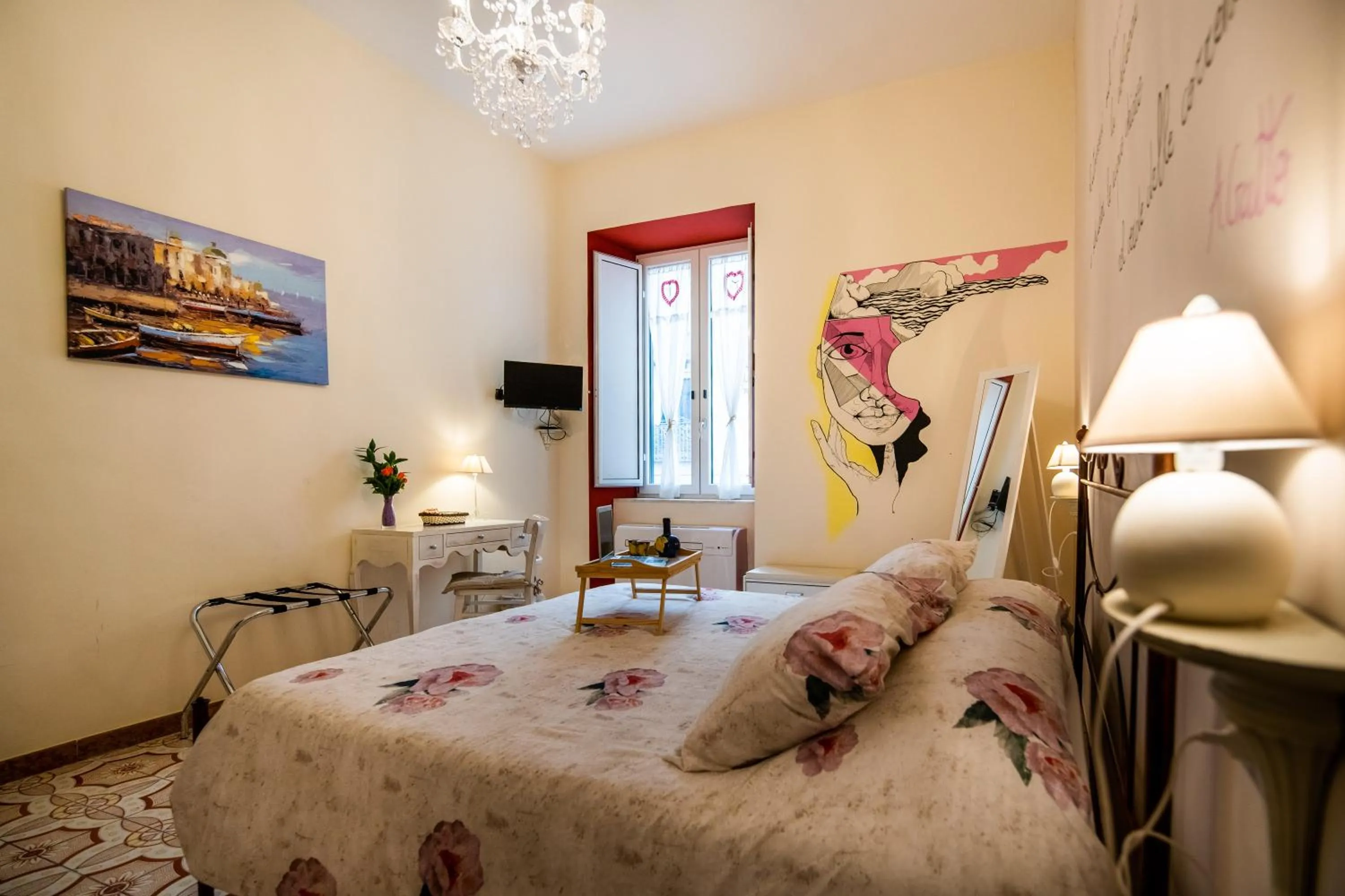 Photo of the whole room, Bed in Terre Dipinte