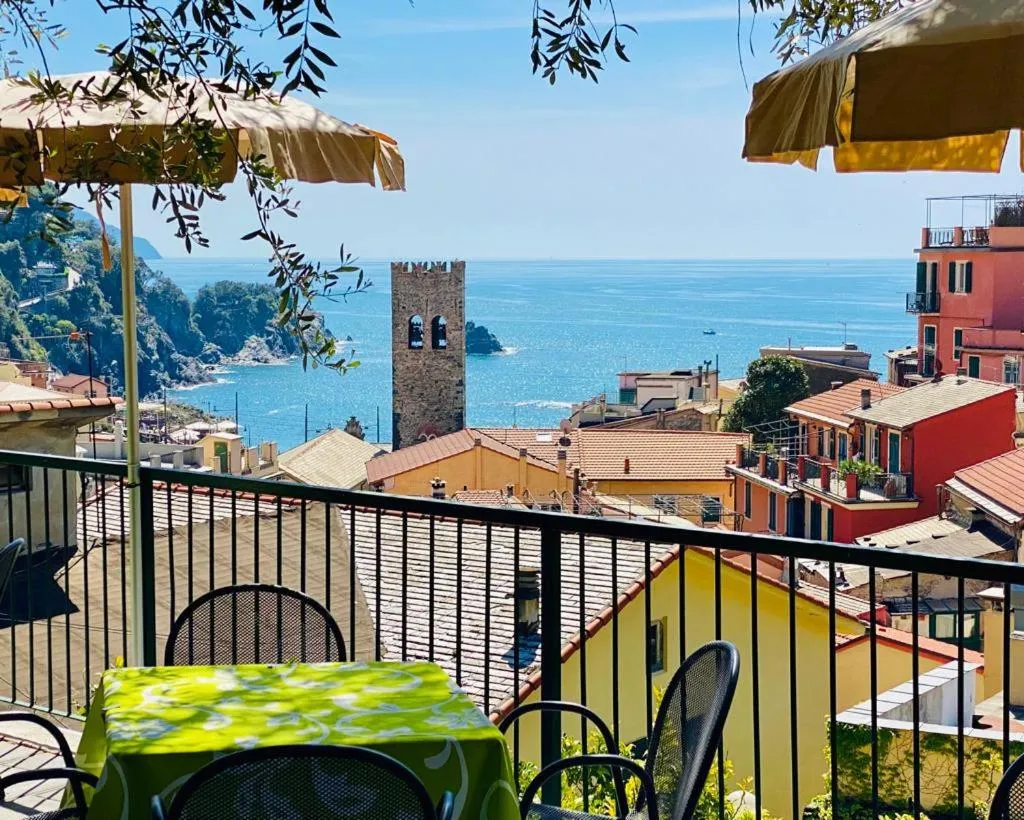 Balcony/Terrace in Albergo Degli Amici