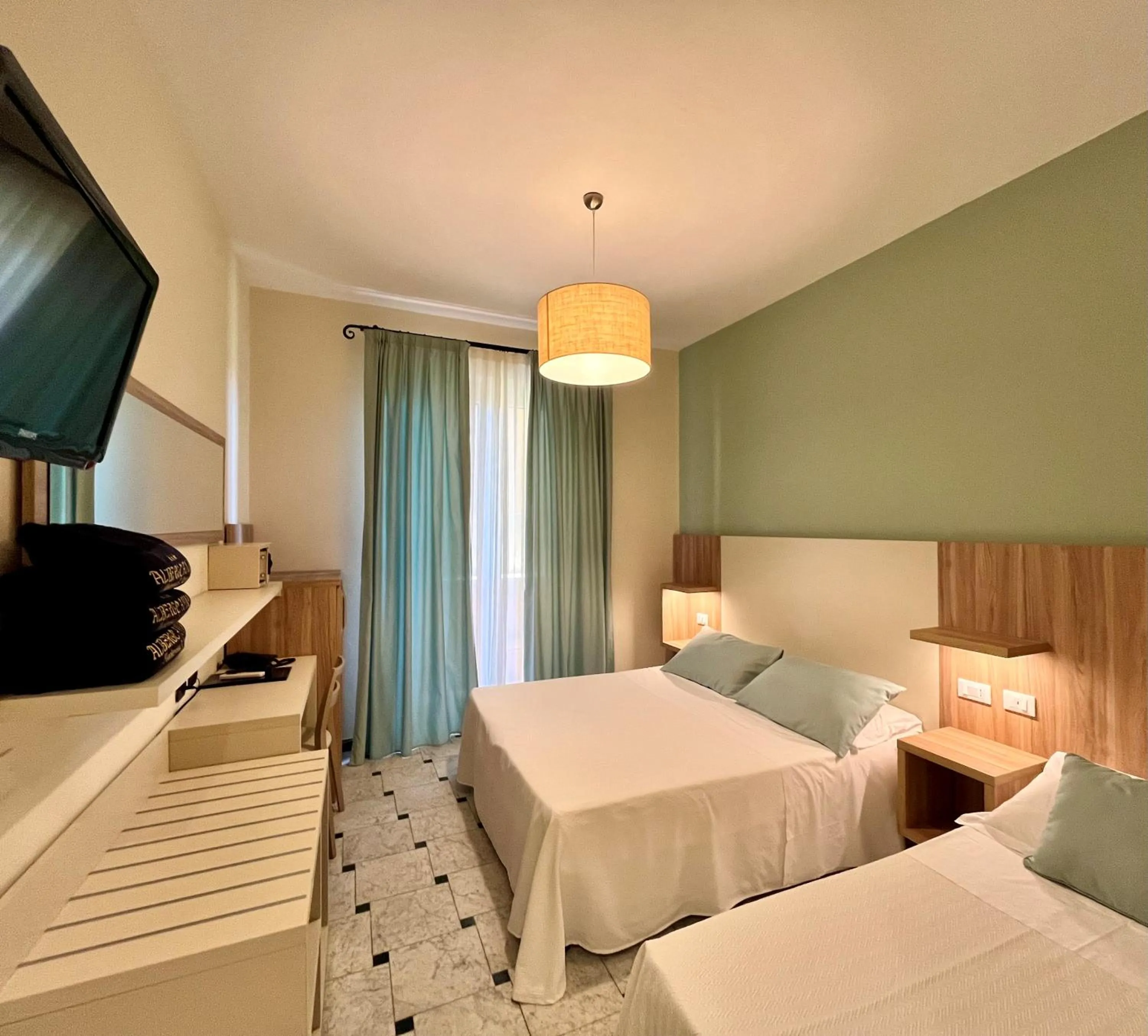 Photo of the whole room, Bed in Albergo Degli Amici