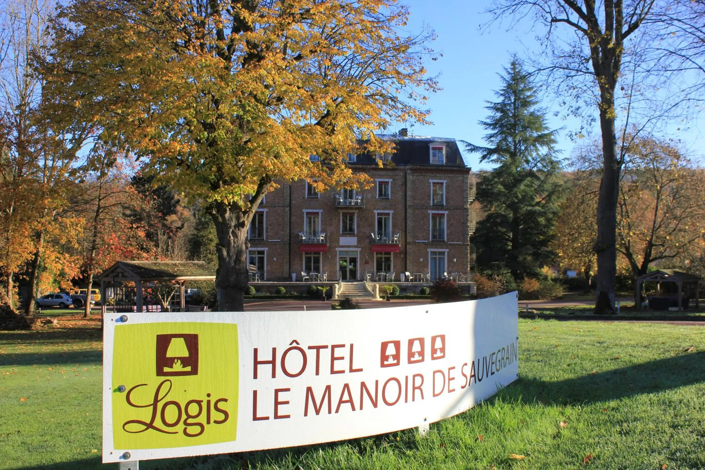 Property building in Logis Hôtel - Le Manoir de Sauvegrain