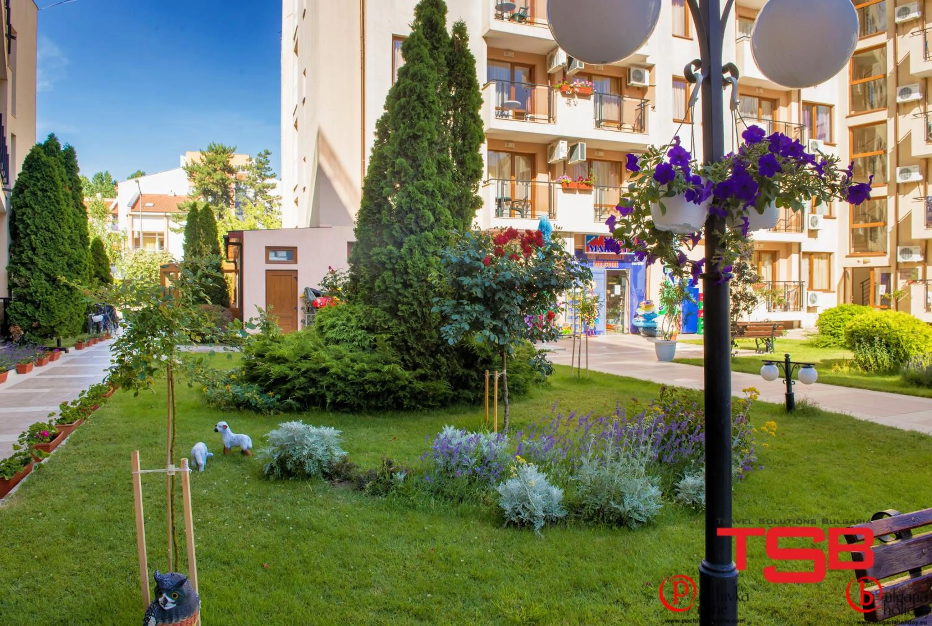 Garden view in TSB Sunny Victory