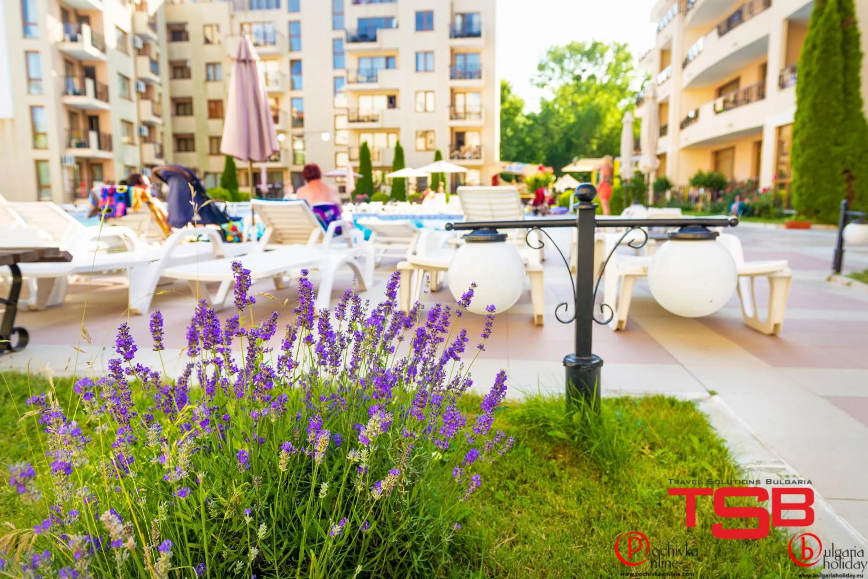 Garden view in TSB Sunny Victory