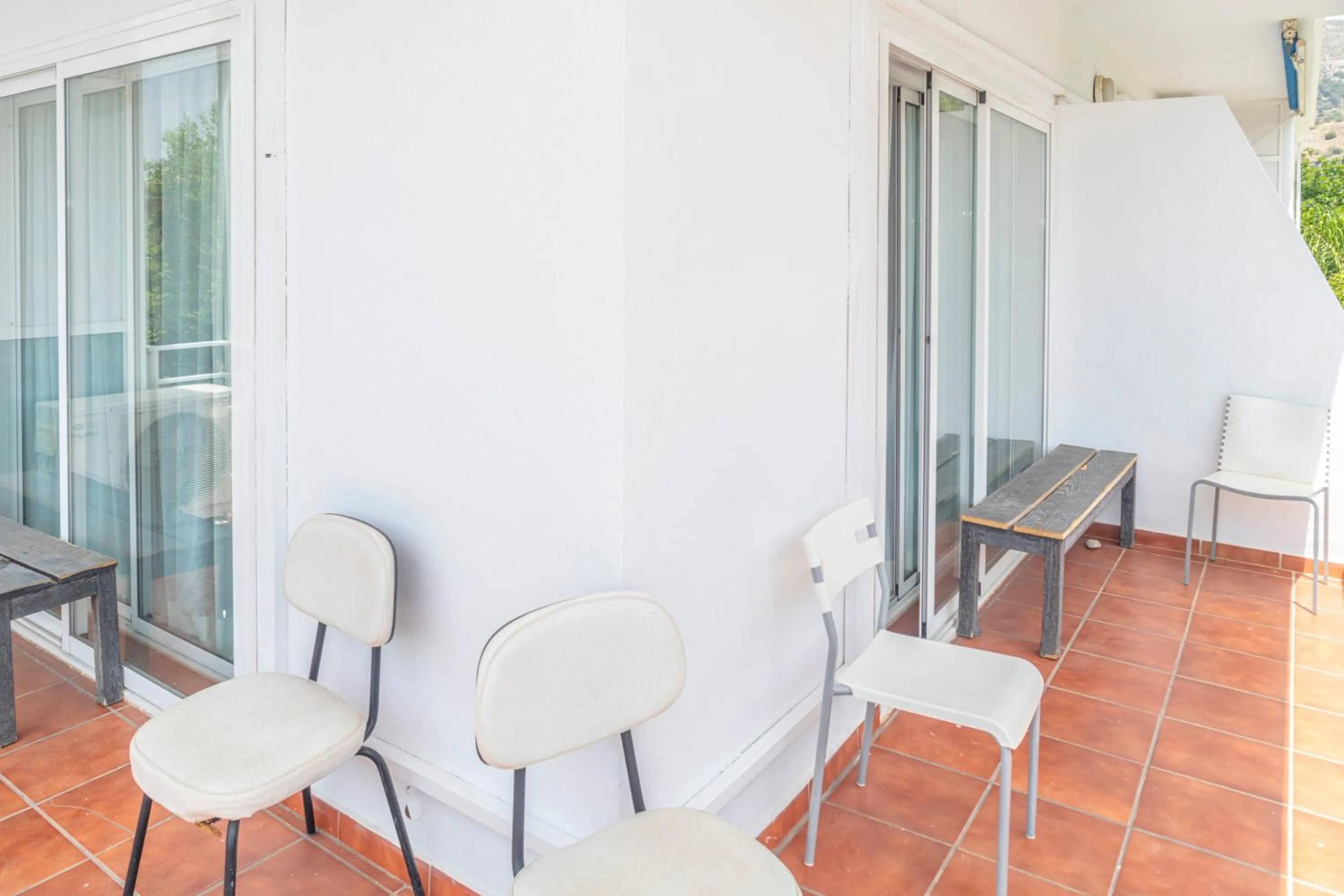 Balcony/Terrace in La Moraga de Poniente Malaga Hostel