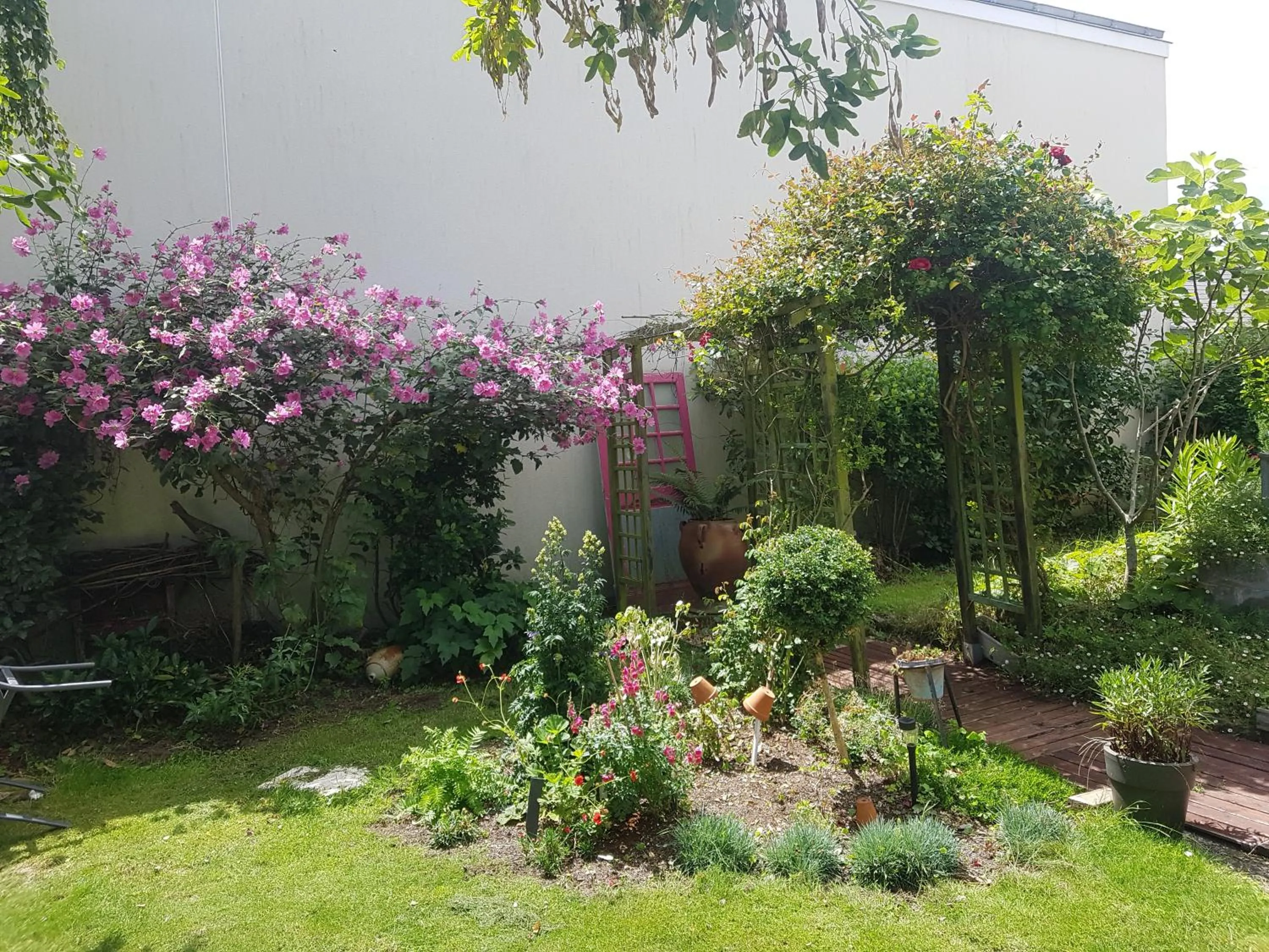 Garden in Gîte Mido