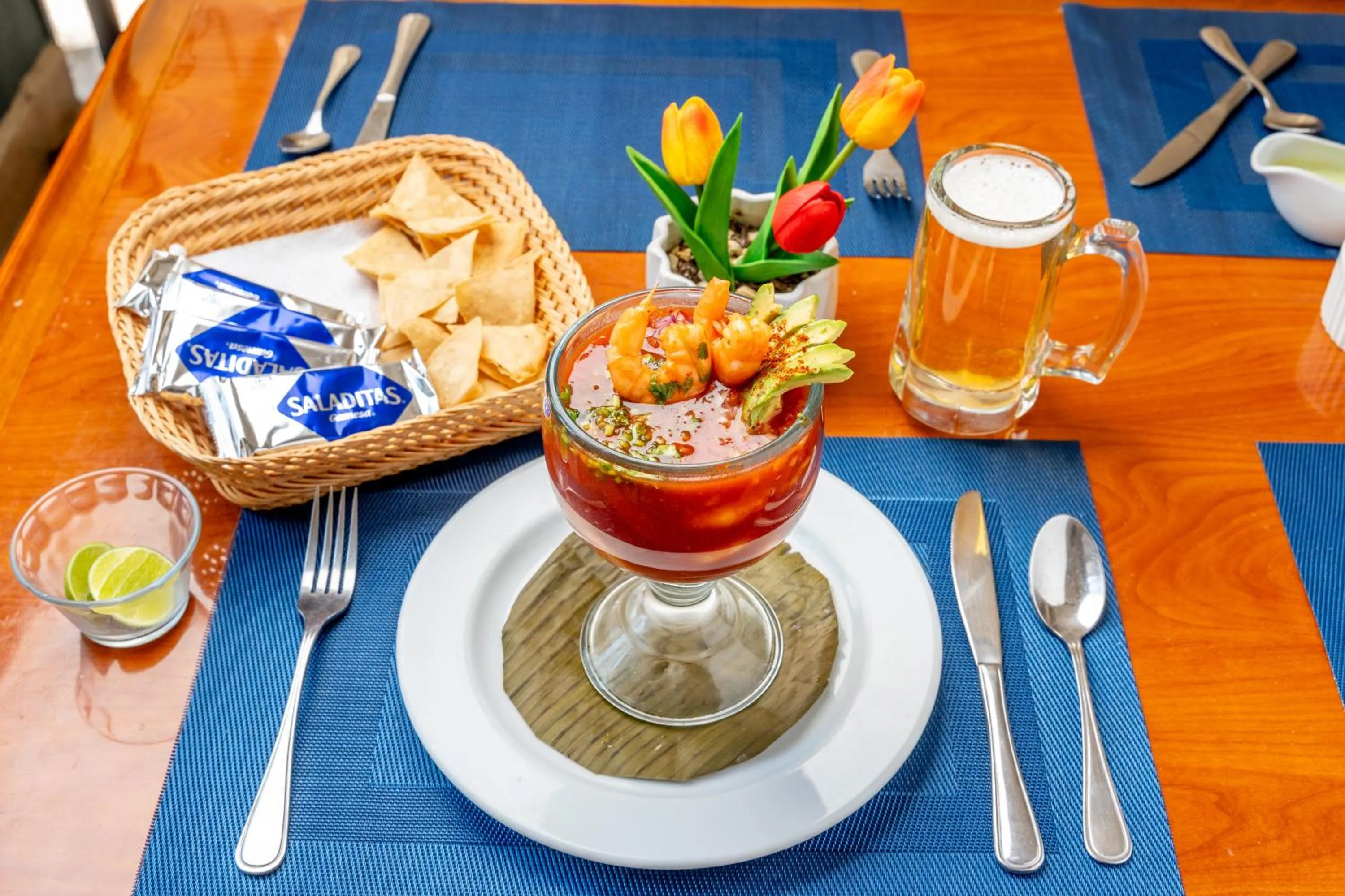 Food and drinks in Fiesta Inn Poza Rica