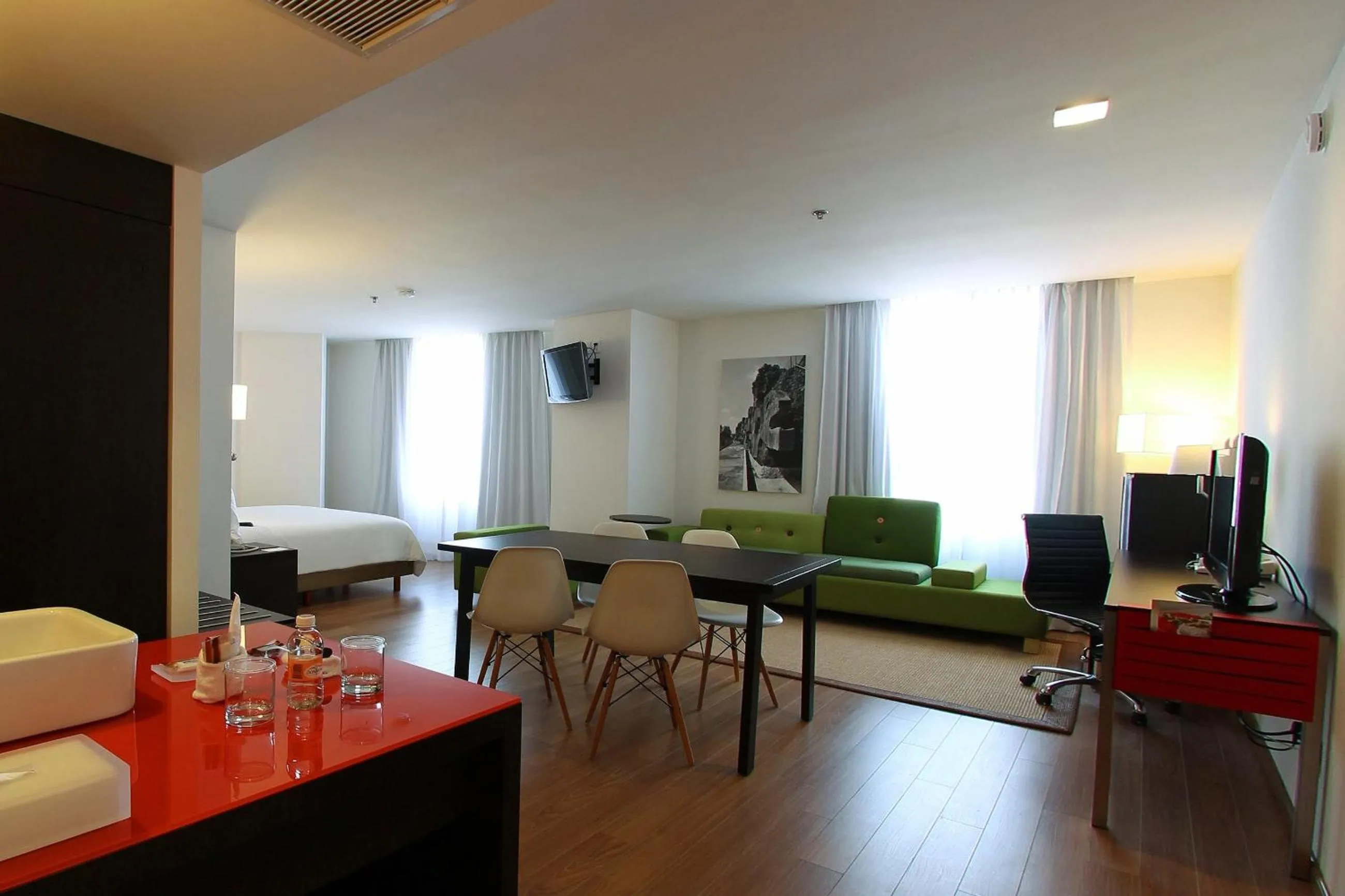 Bedroom in Fiesta Inn Express Naucalpan