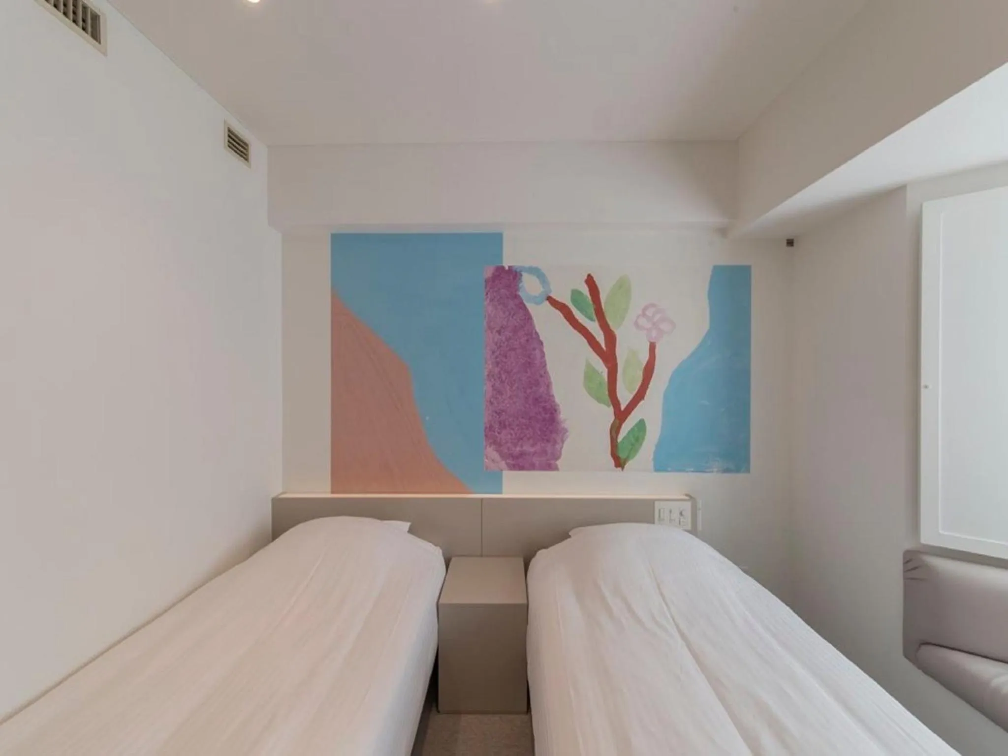 Photo of the whole room, Bed in Hotel Art Stay Naha Kokusai-Dori