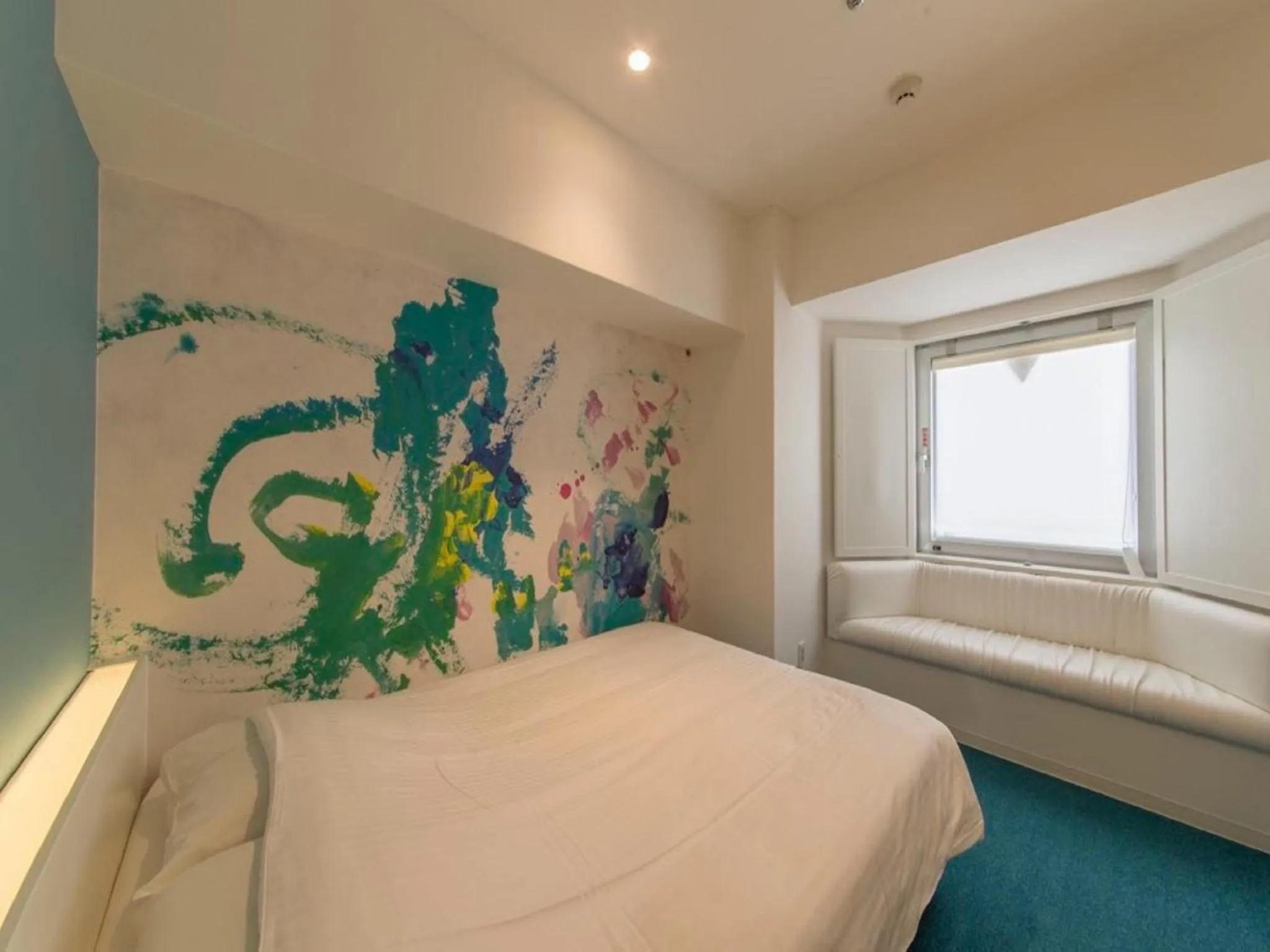 Photo of the whole room, Bed in Hotel Art Stay Naha Kokusai-Dori