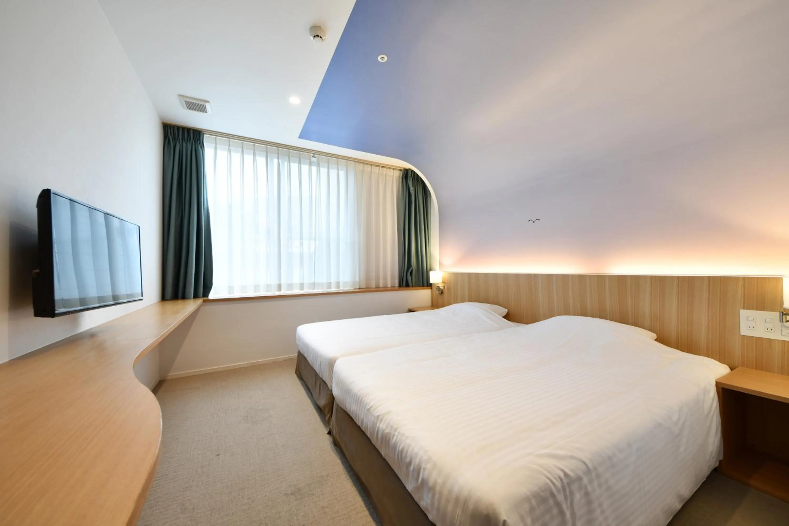 Photo of the whole room, Bed in Hotel Art Stay Naha Kokusai-Dori