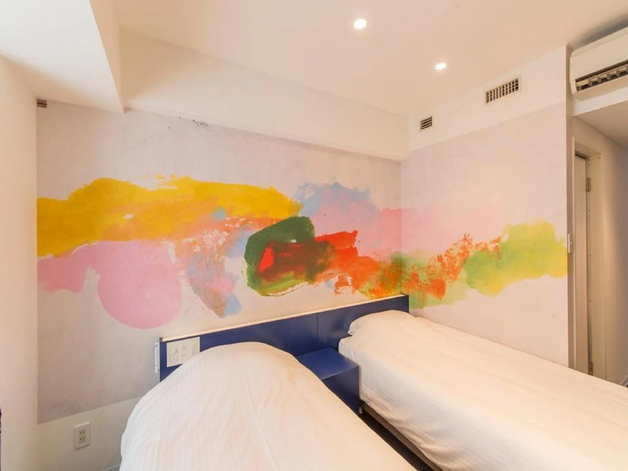 Photo of the whole room, Bed in Hotel Art Stay Naha Kokusai-Dori