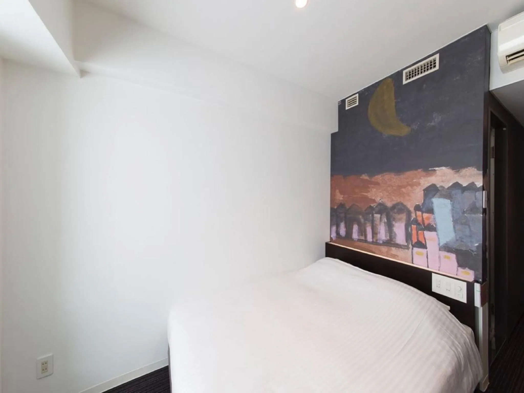 Photo of the whole room, Bed in Hotel Art Stay Naha Kokusai-Dori