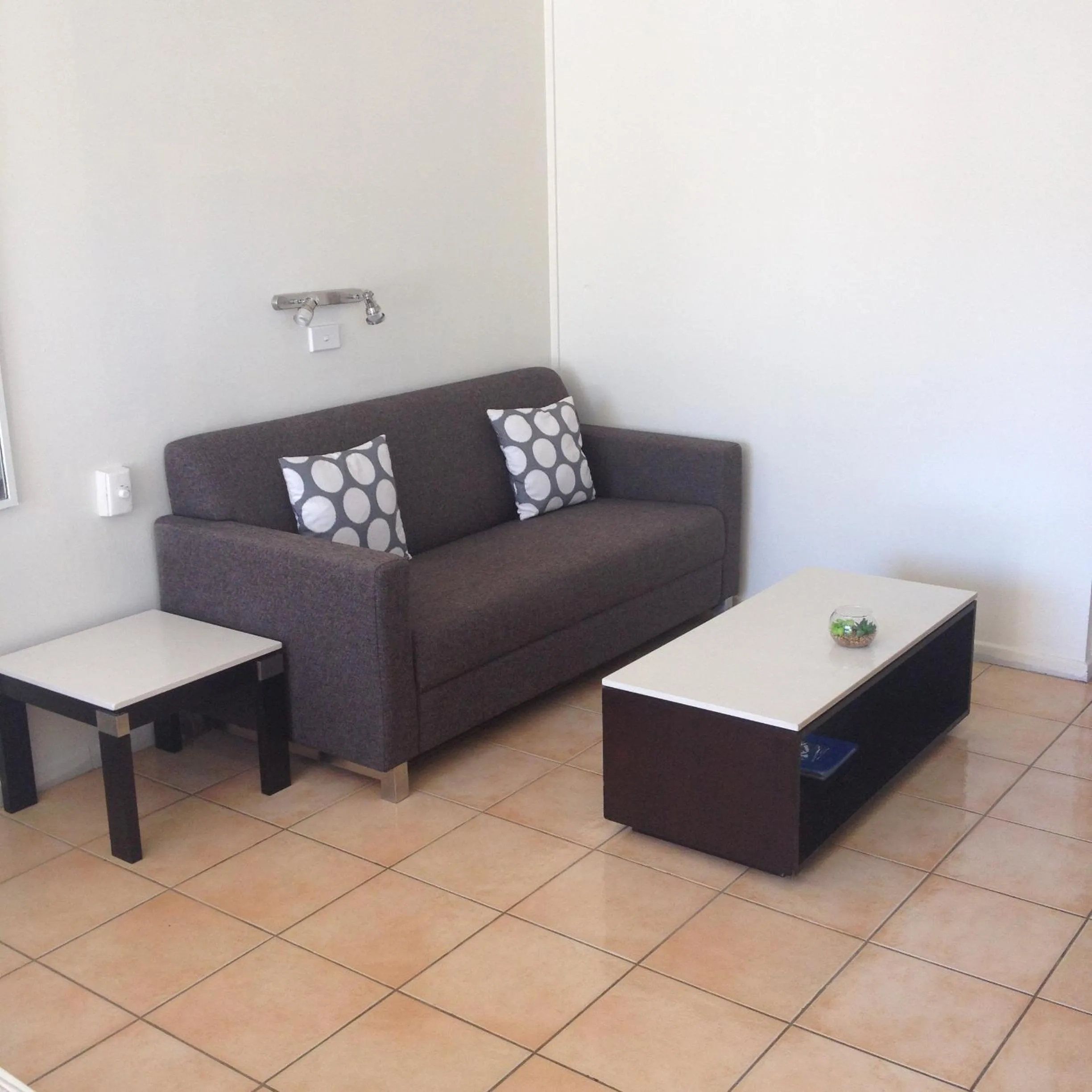 Seating area in Tweed Central Motel