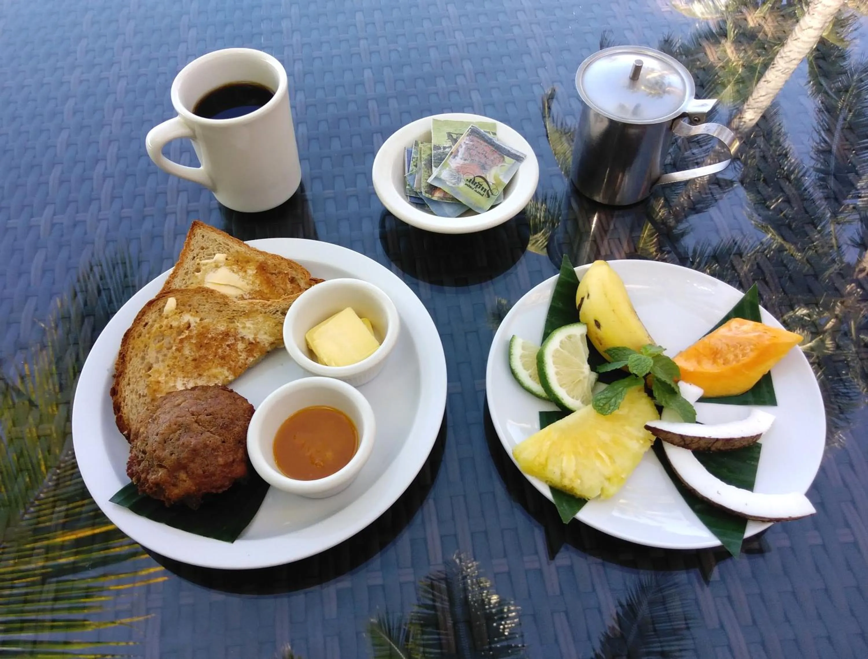 Breakfast in Coconuts Beach Club Resort and Spa