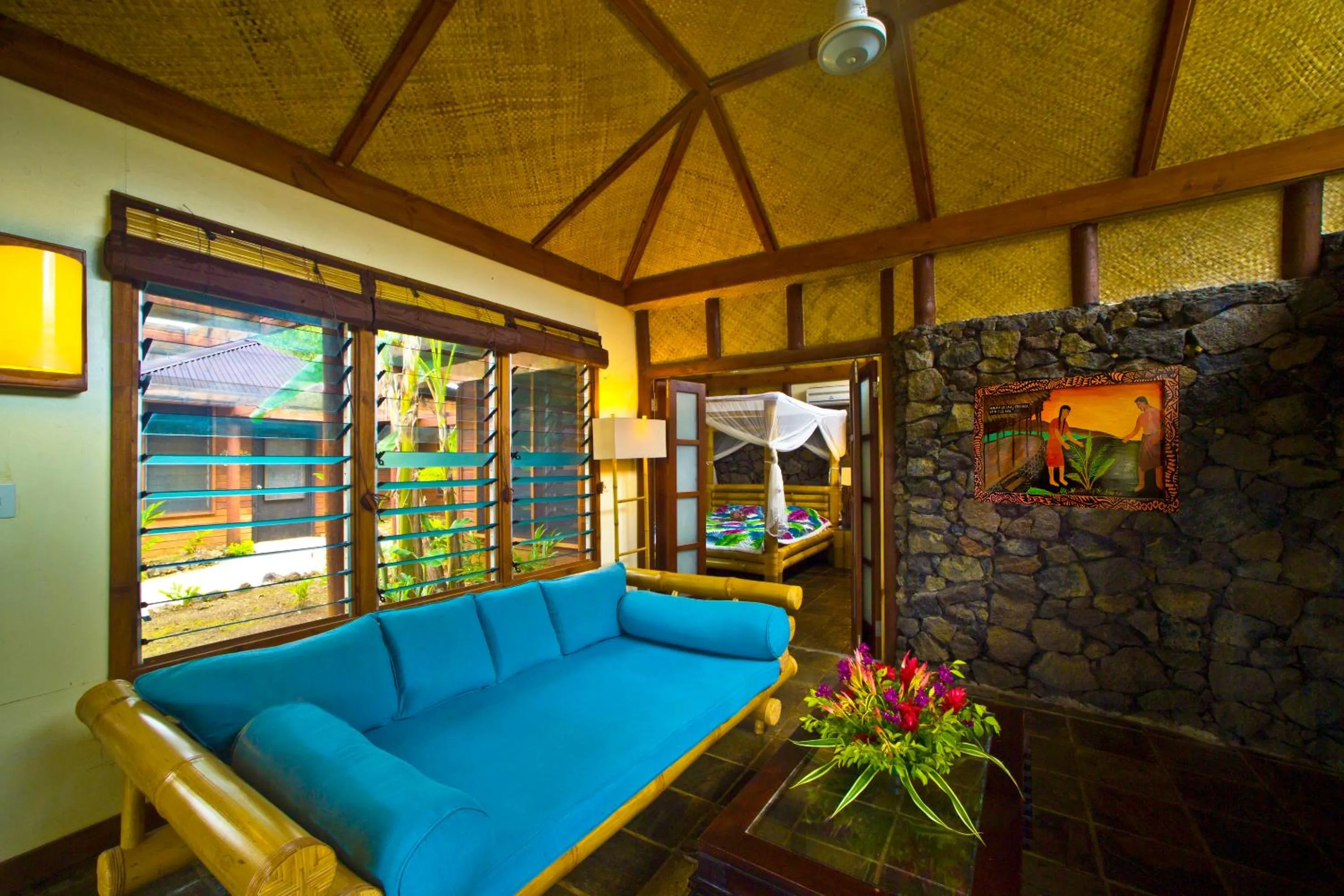 Seating area in Coconuts Beach Club Resort and Spa