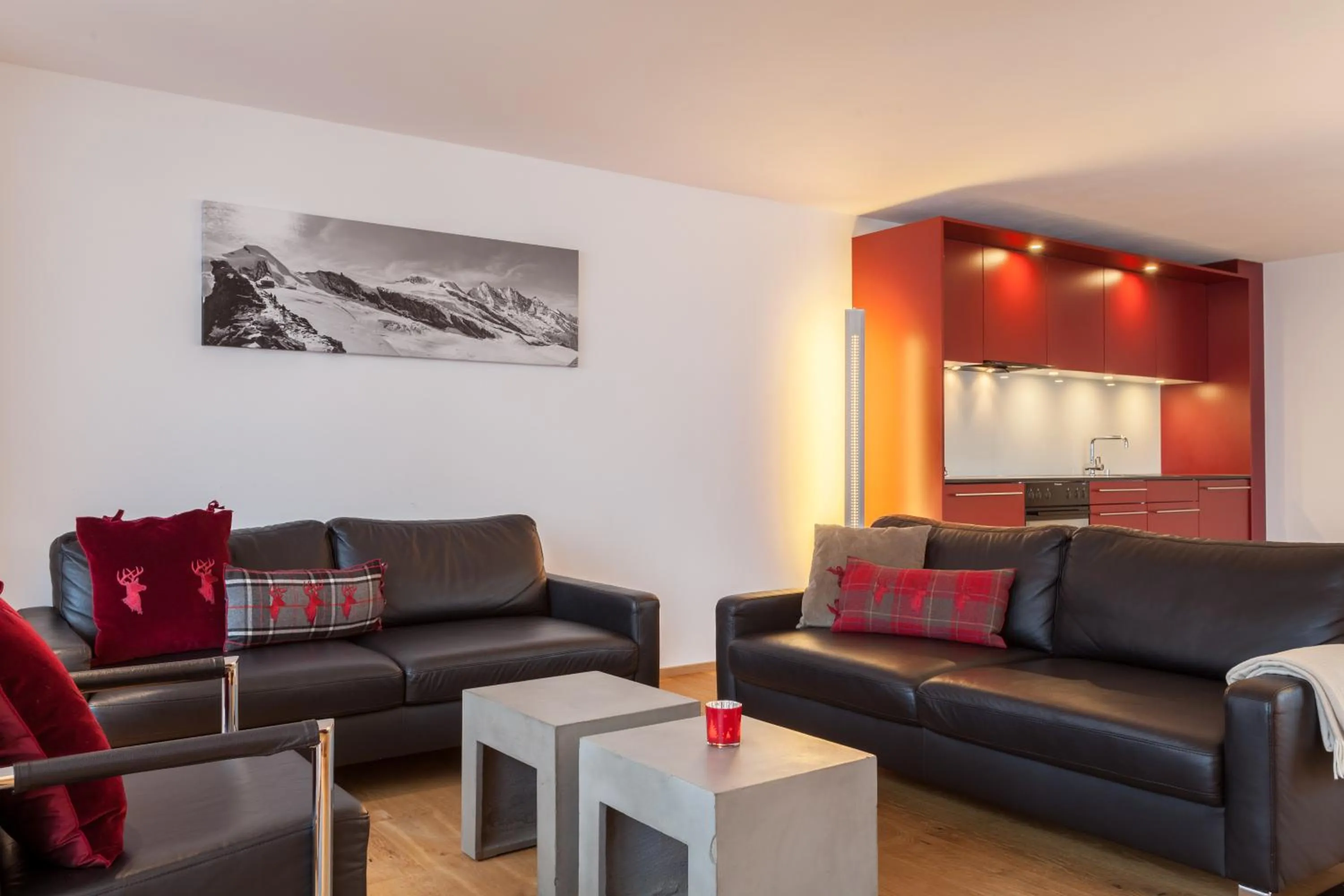 Living room in Elite Alpine Lodge - Apart & Breakfast