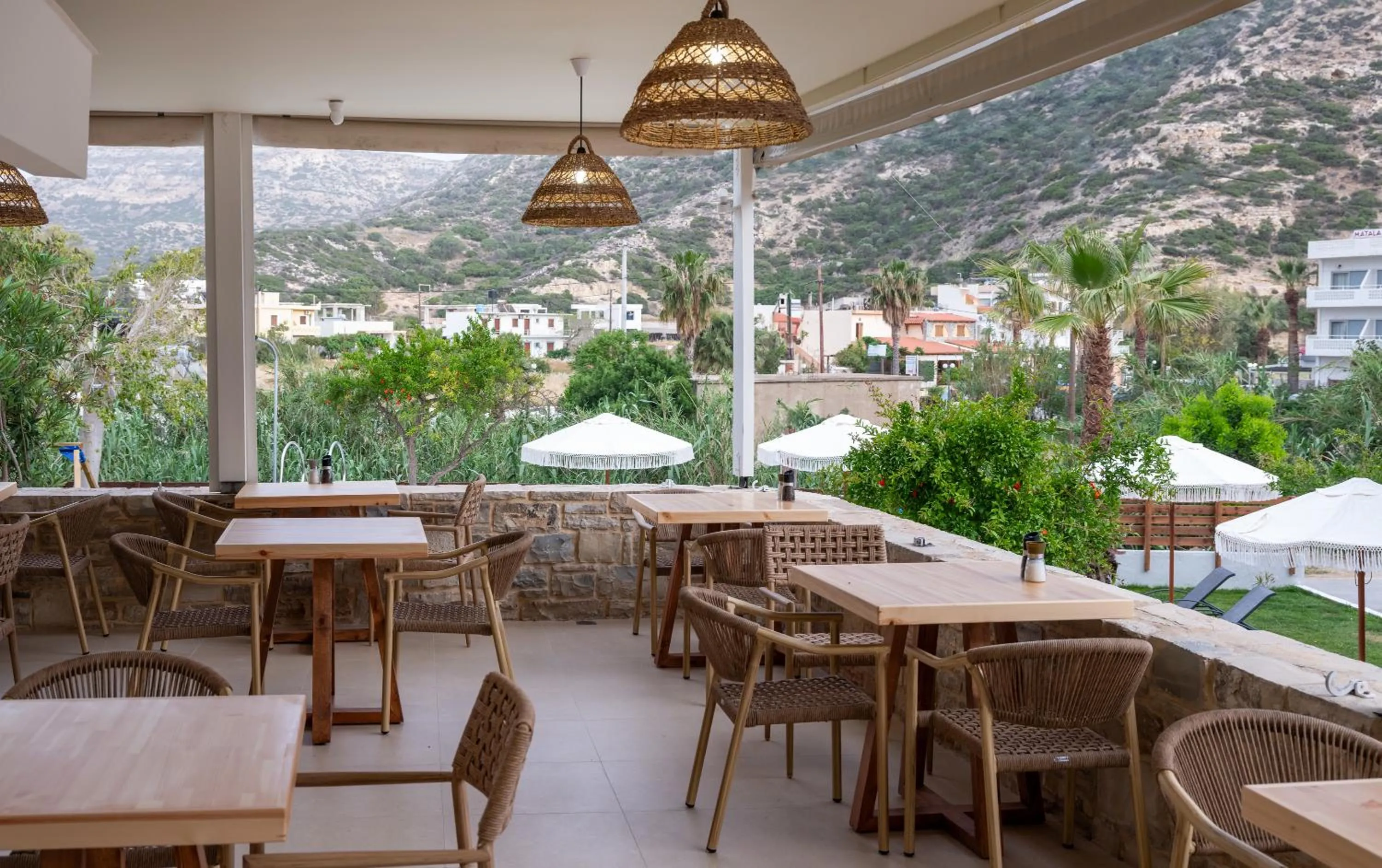 Patio in Calypso Hotel