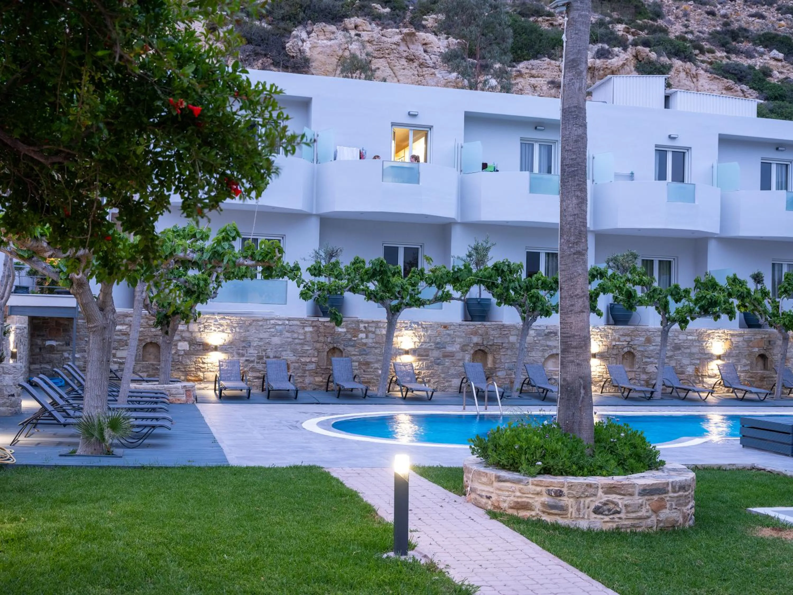 Patio in Calypso Hotel