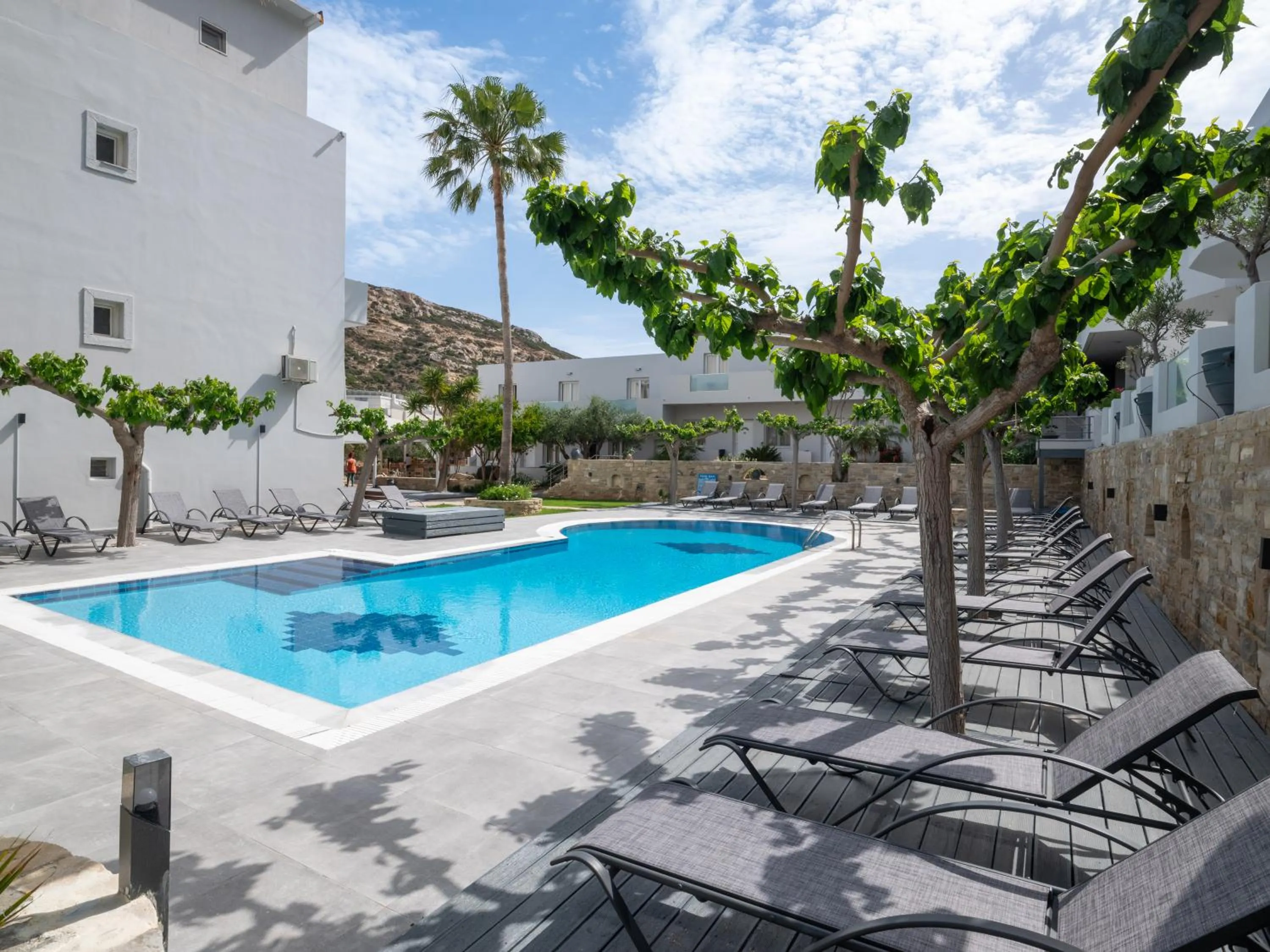 Patio in Calypso Hotel