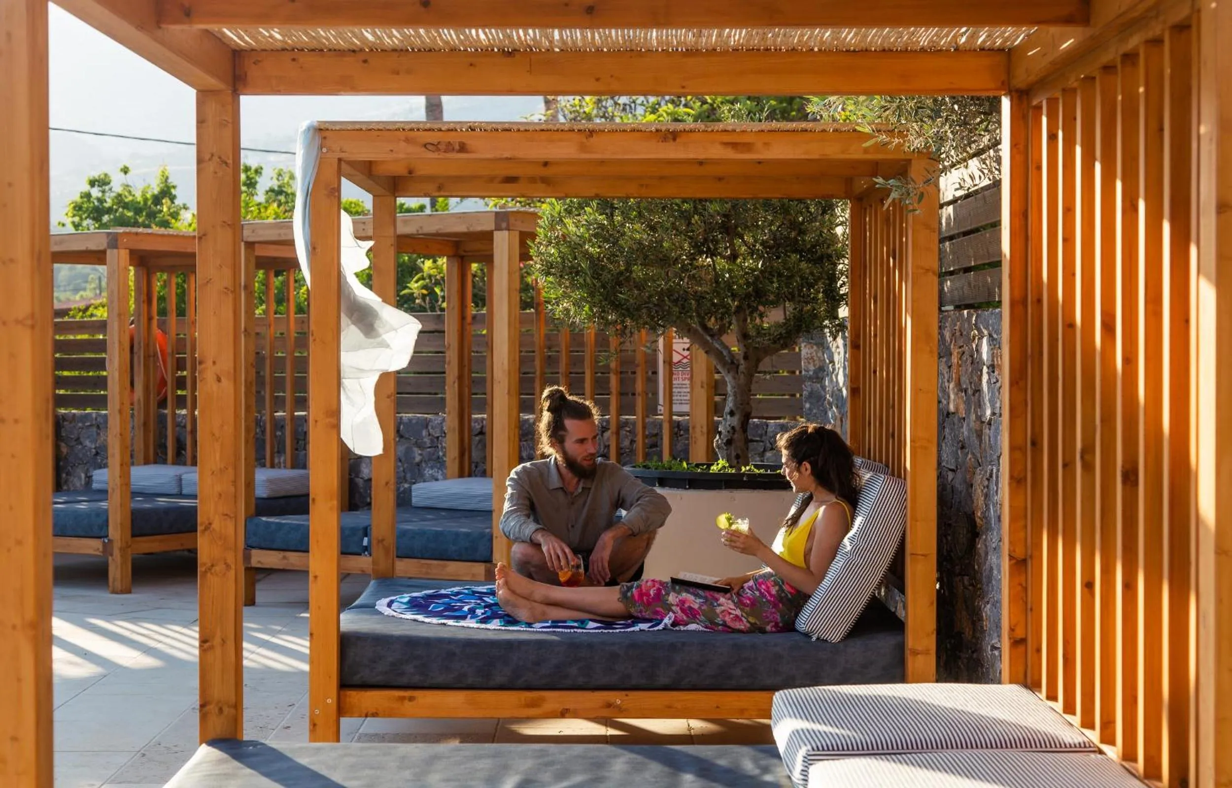 People in Paralos Irini Mare