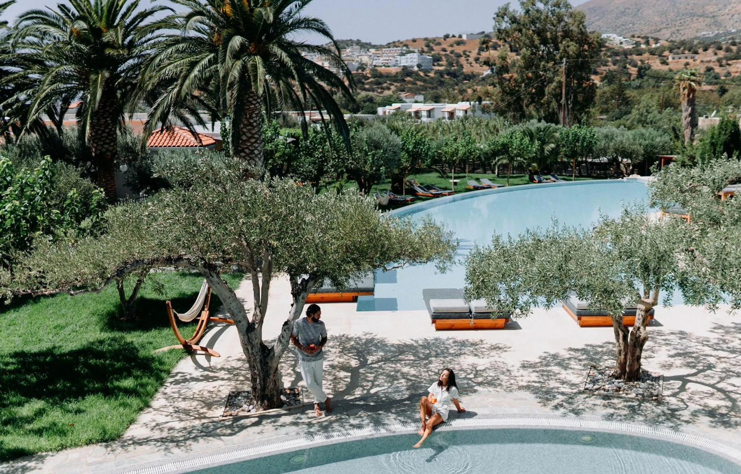 Natural landscape in Paralos Irini Mare