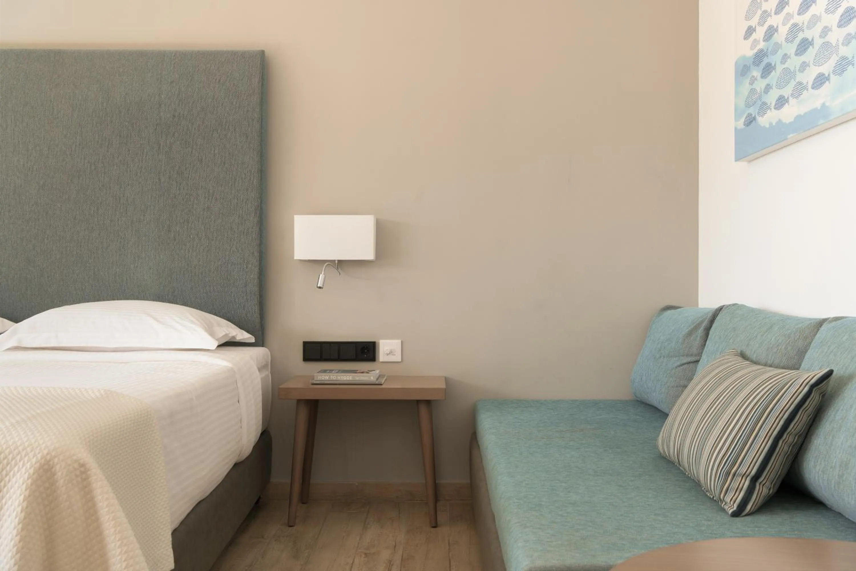 hair dresser, Bed in Paralos Irini Mare