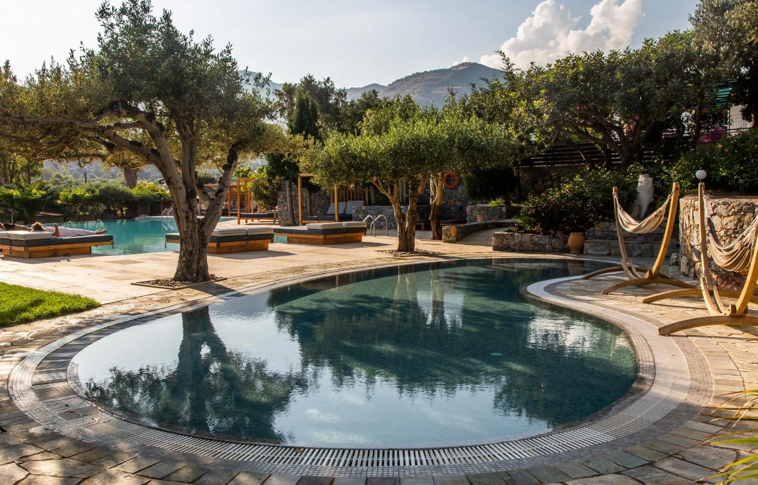 Garden in Paralos Irini Mare