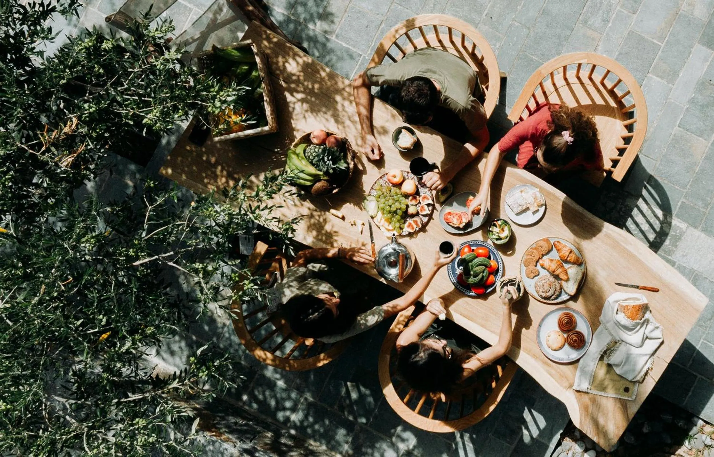 People in Paralos Irini Mare