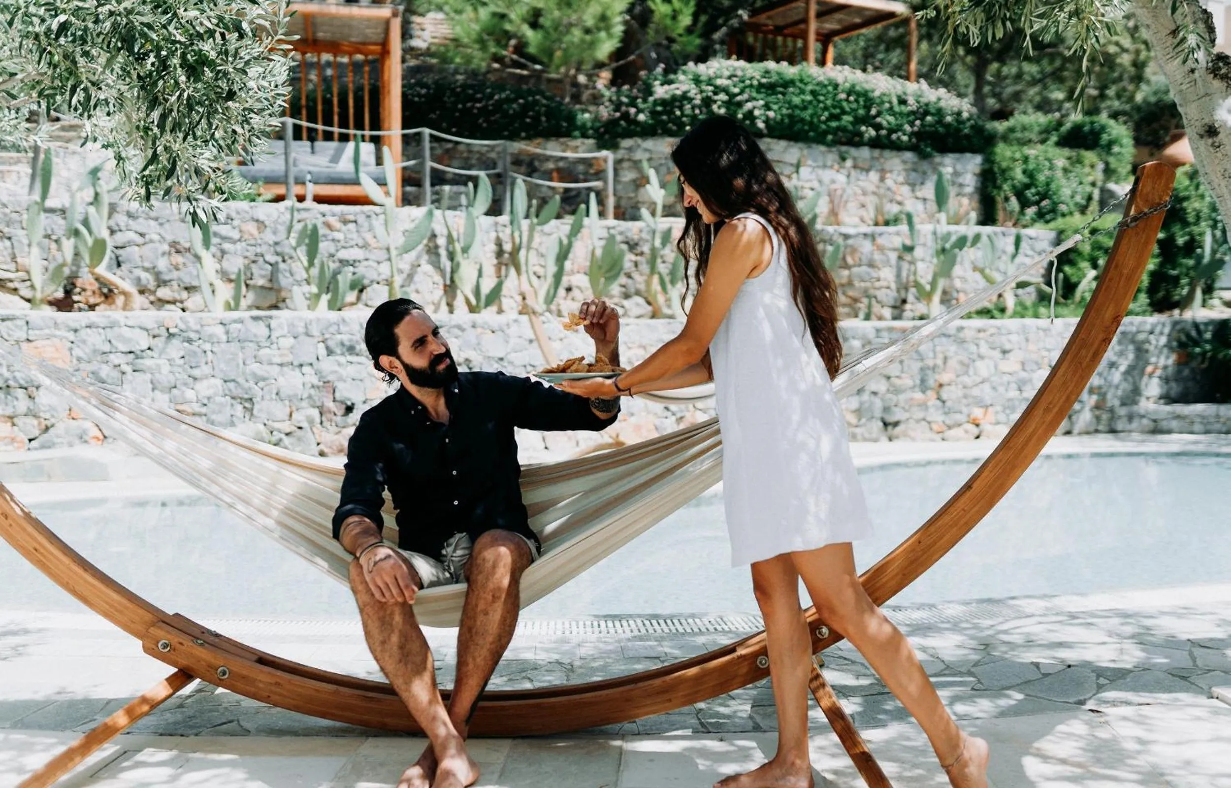 People in Paralos Irini Mare