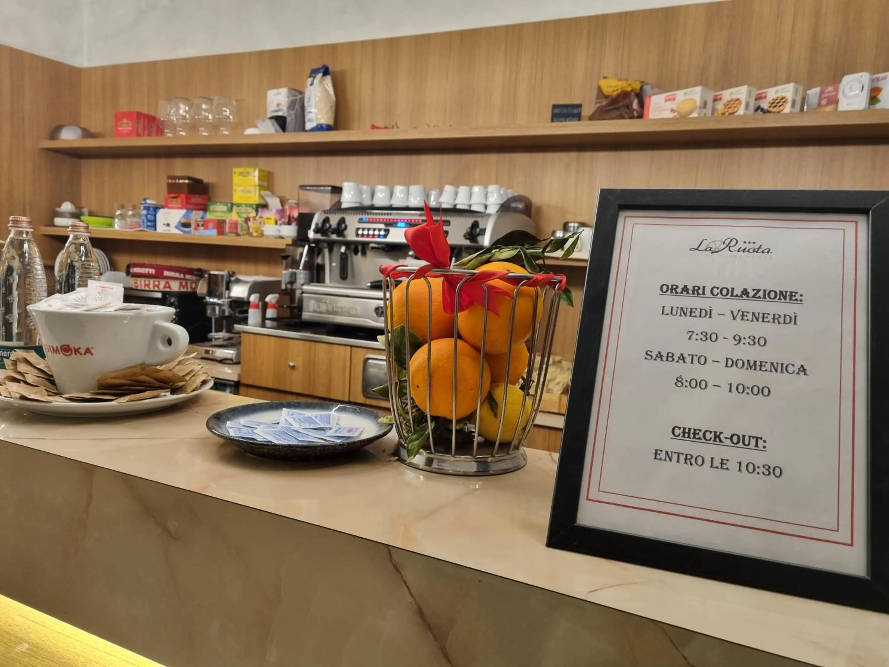 Breakfast in La Ruota