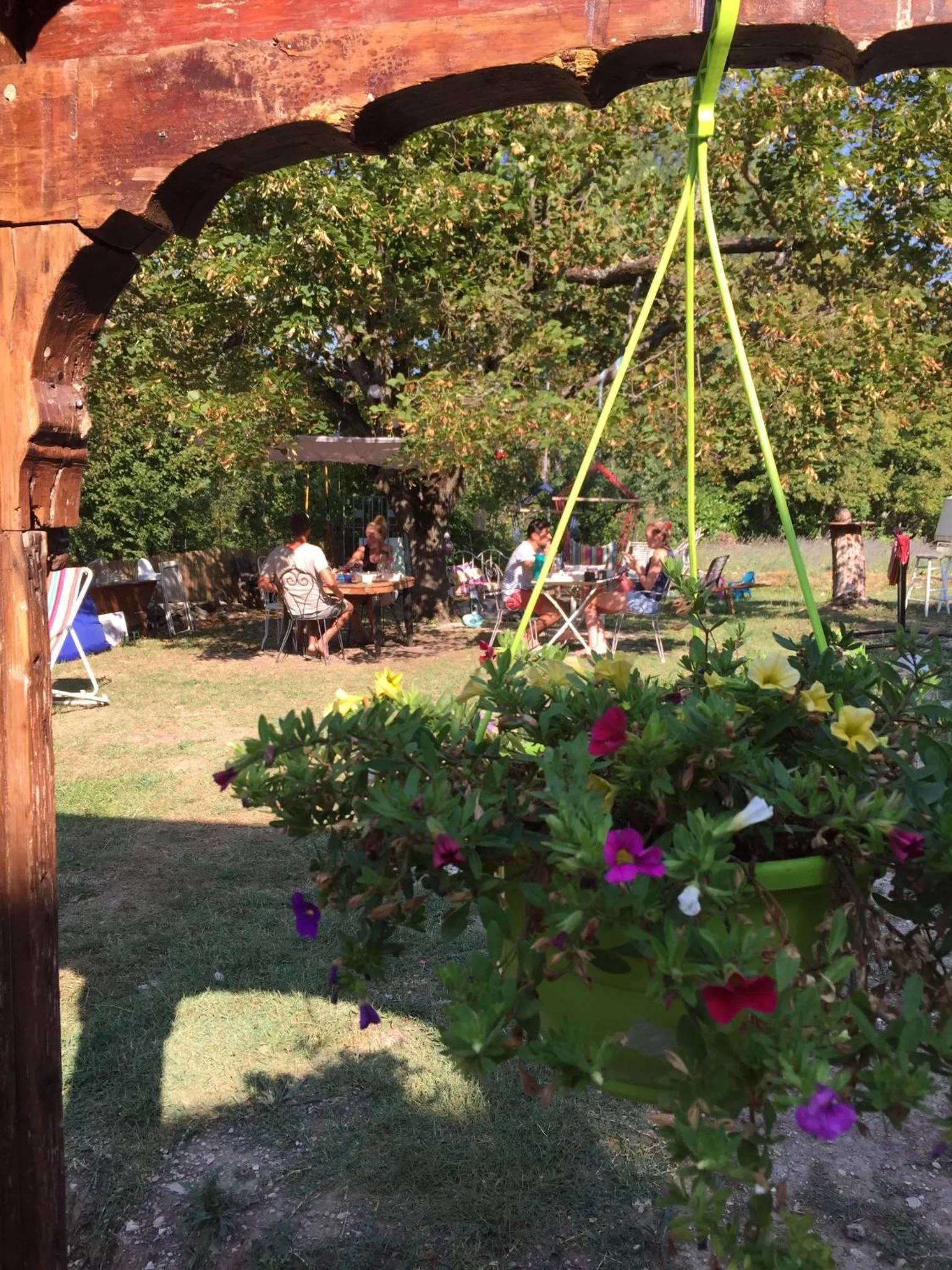 Garden in Mas de la Pauze