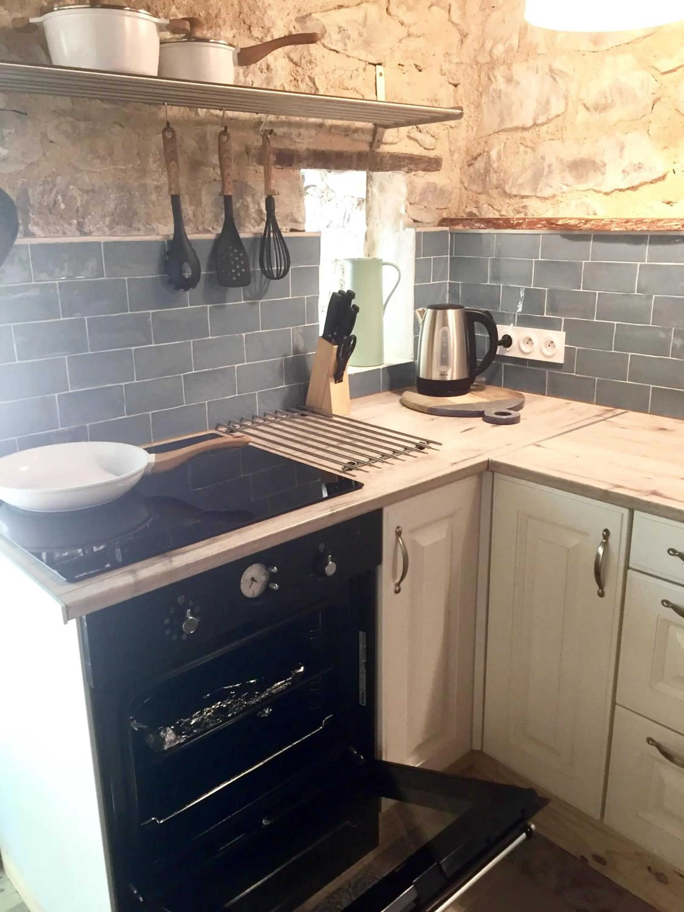 Kitchen or kitchenette in Mas de la Pauze